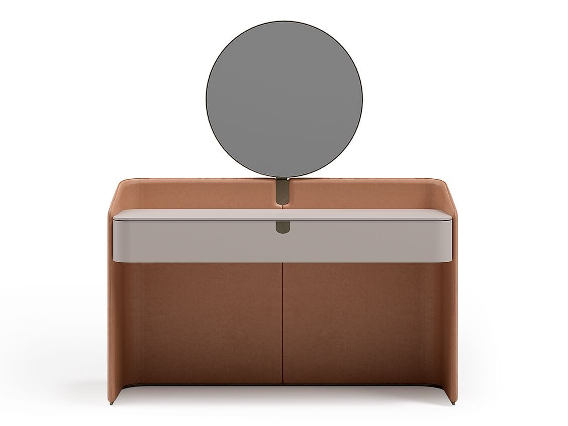 SUITE by Capital Collection - Mobile toilette rivestito in pelle