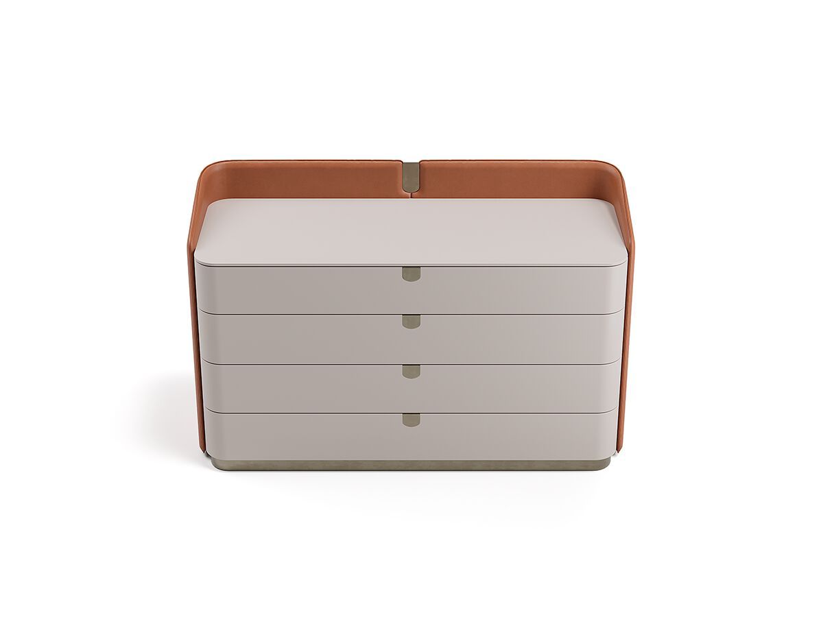 SUITE by Capital Collection - Cassettiera rivestita in pelle - 2