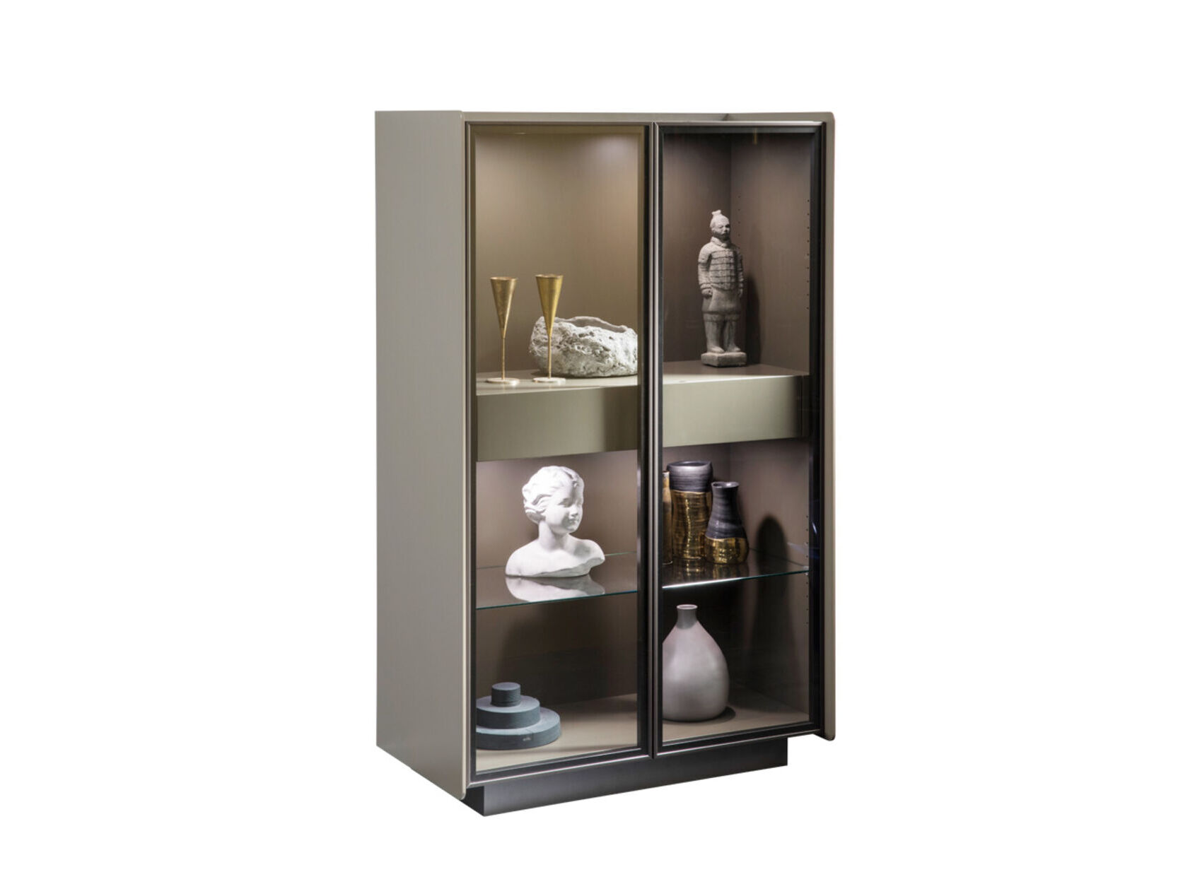 Monochromatic Minimalist Display Cabinet Design Reference: You Display Cabinet By Christine Kröncke Interior Design