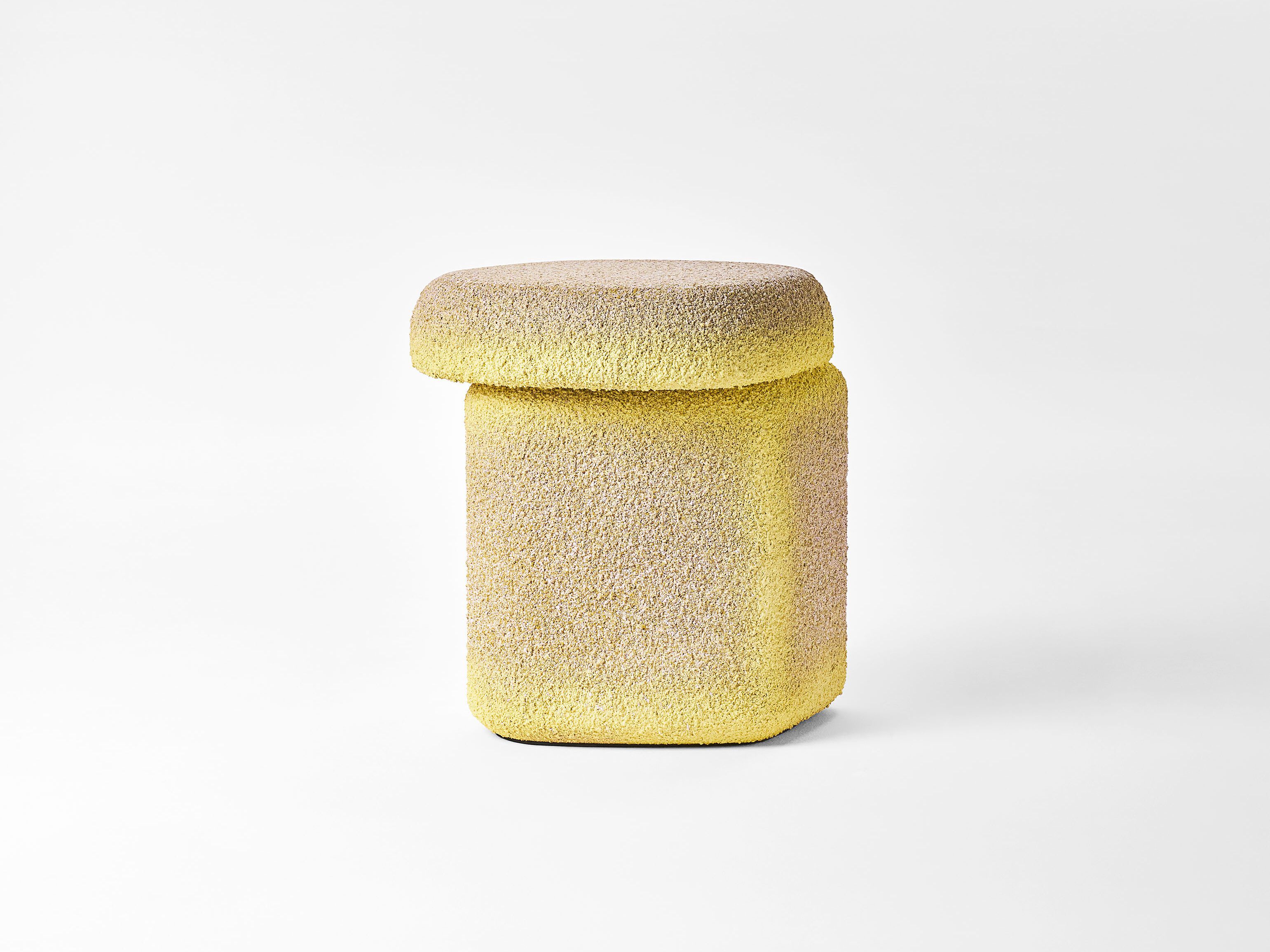 LAZZARO by Cimento - Sgabello basso in Cimento® - 3