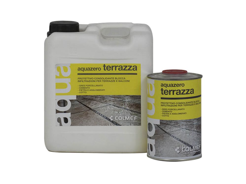 AQUAZERO TERRAZZA by Colmef - Protettivo consolidante idrorepellente