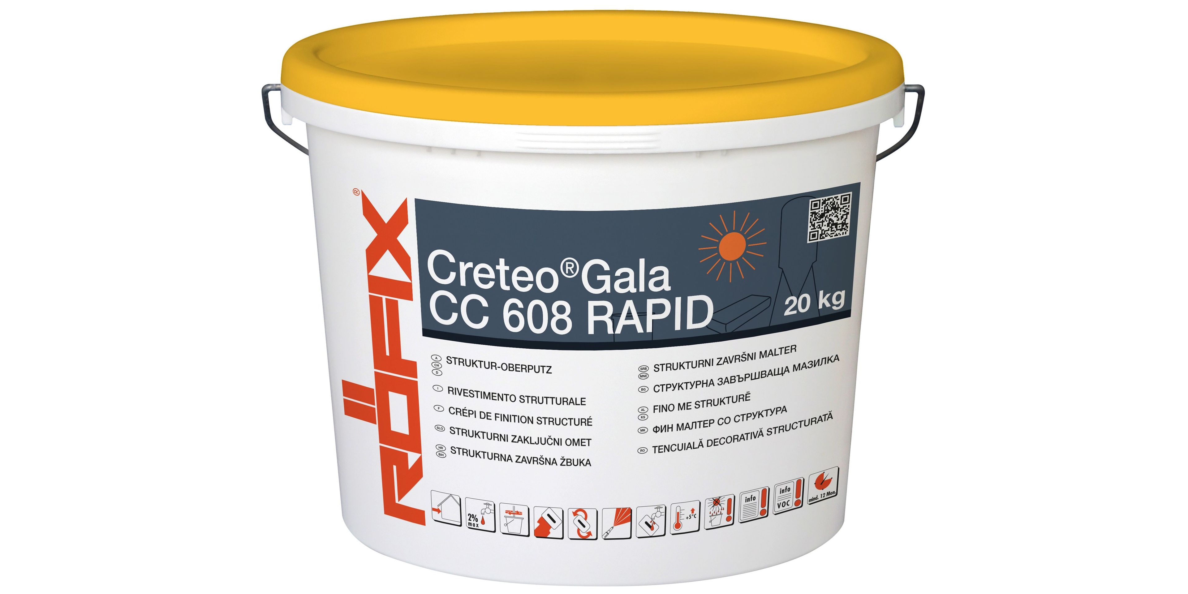 Creteo®Gala CC 608 rapid by RÖFIX - Malta bituminosa per riparazioni