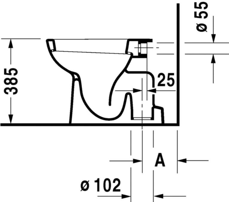 DCODE Ceramic toilet By Duravit design Sieger Design