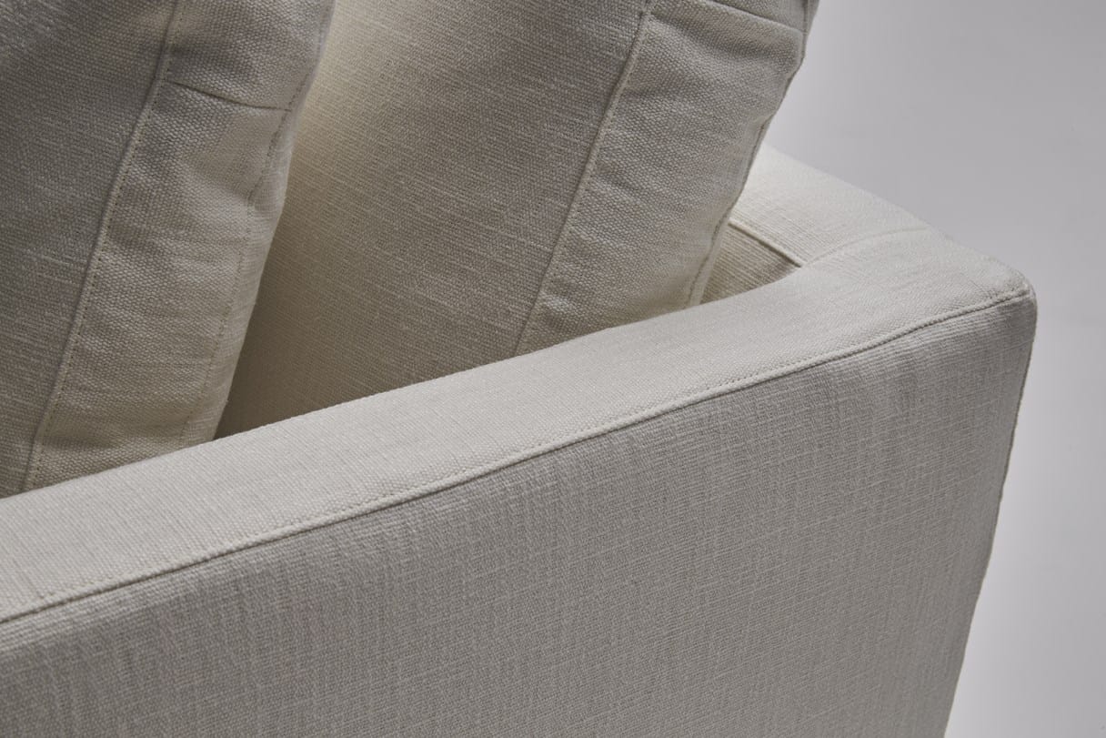 DAVE Sofa bed with chaise longue 3 seater fabric sofa bed with chaise