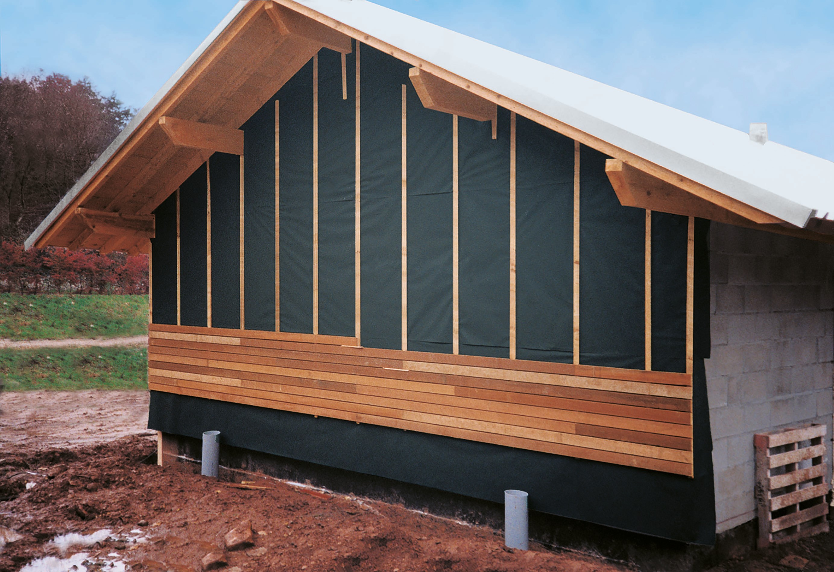Breathable And Protective Sheeting DELTA FASSADE 50 FASSADE 50 breathable-and-protective-sheeting-delta-fassade-50-fassade-50
