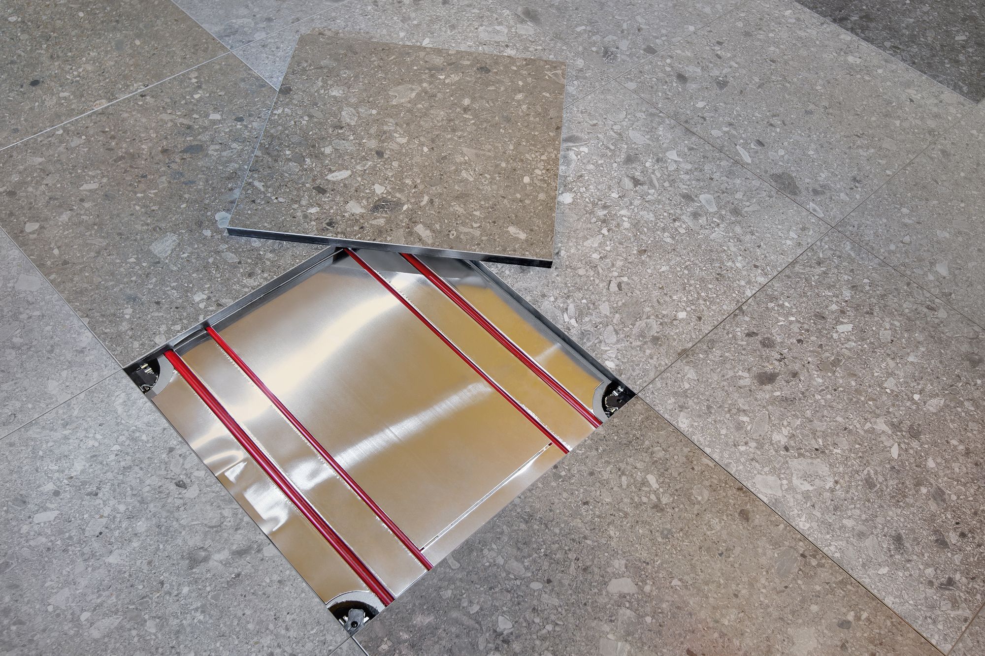 DIFFUSE by NESITE - Pavimento sopraelevato radiante - 5