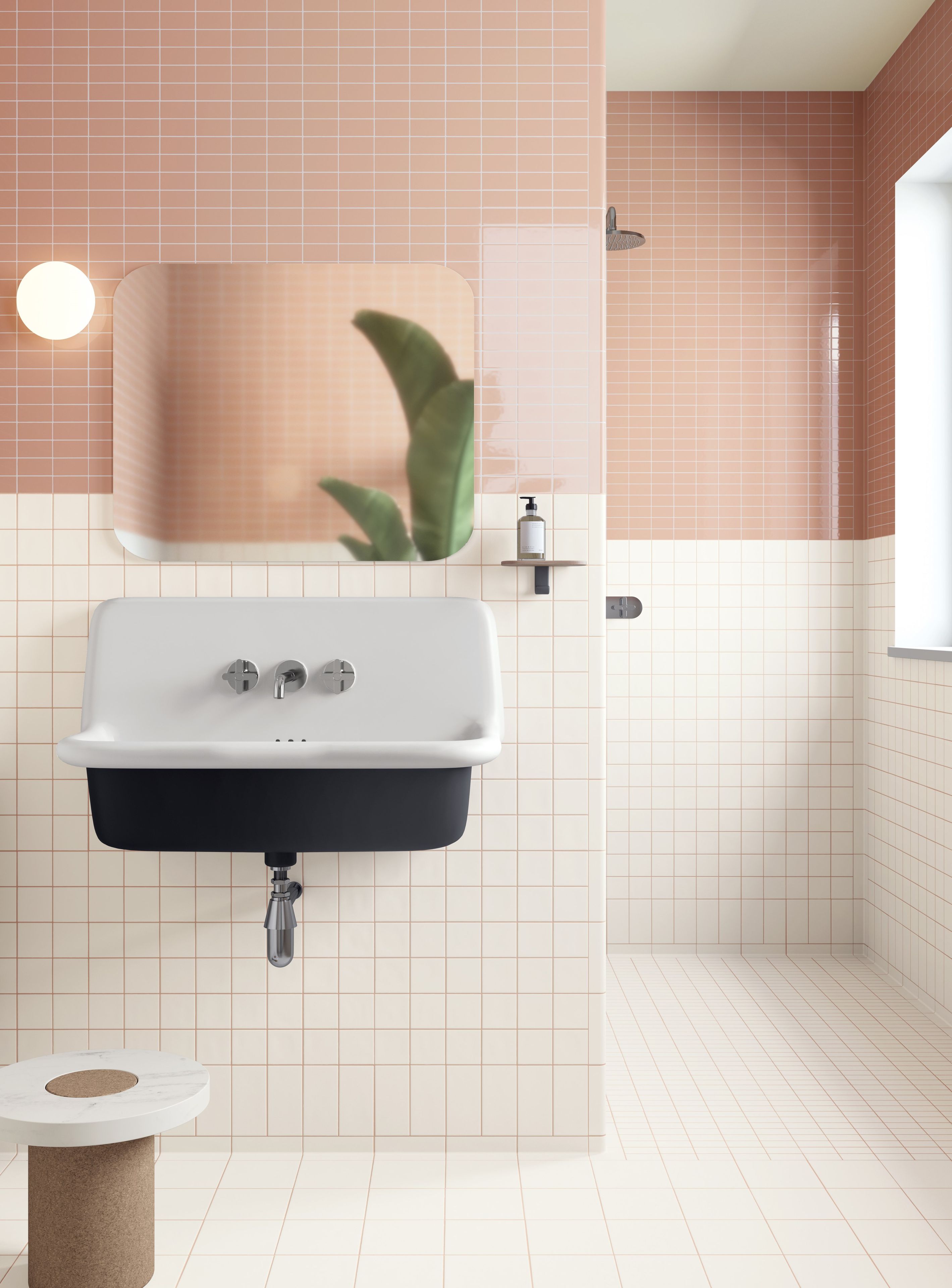 DIN ROSE MATT by Mutina - Pavimento/rivestimento in gres smaltato - 3