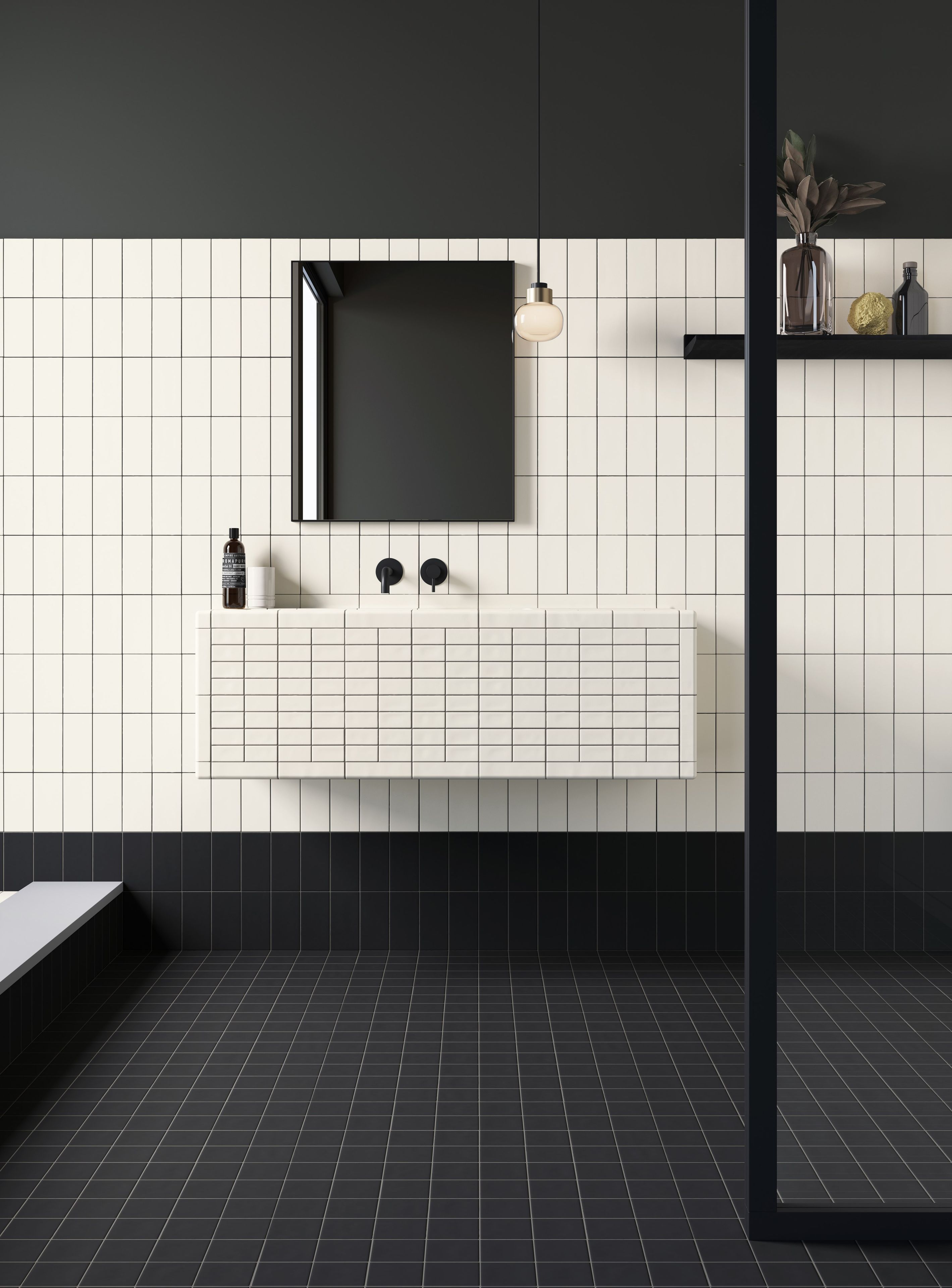 DIN WHITE GLOSSY by Mutina - Pavimento/rivestimento in gres smaltato - 4