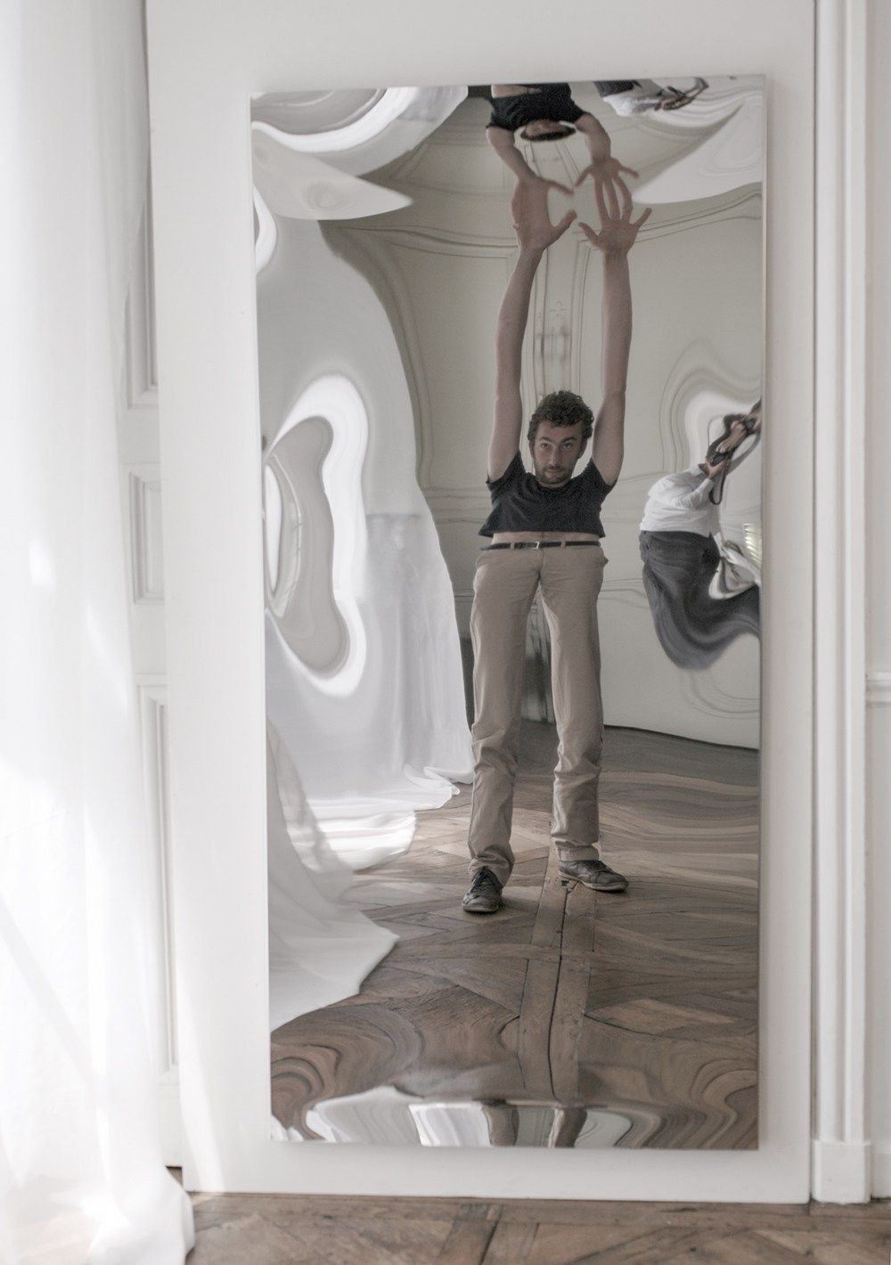 DISTORTING MIRROR 150x45 by VIDAME EDITIONS - Specchio - 14