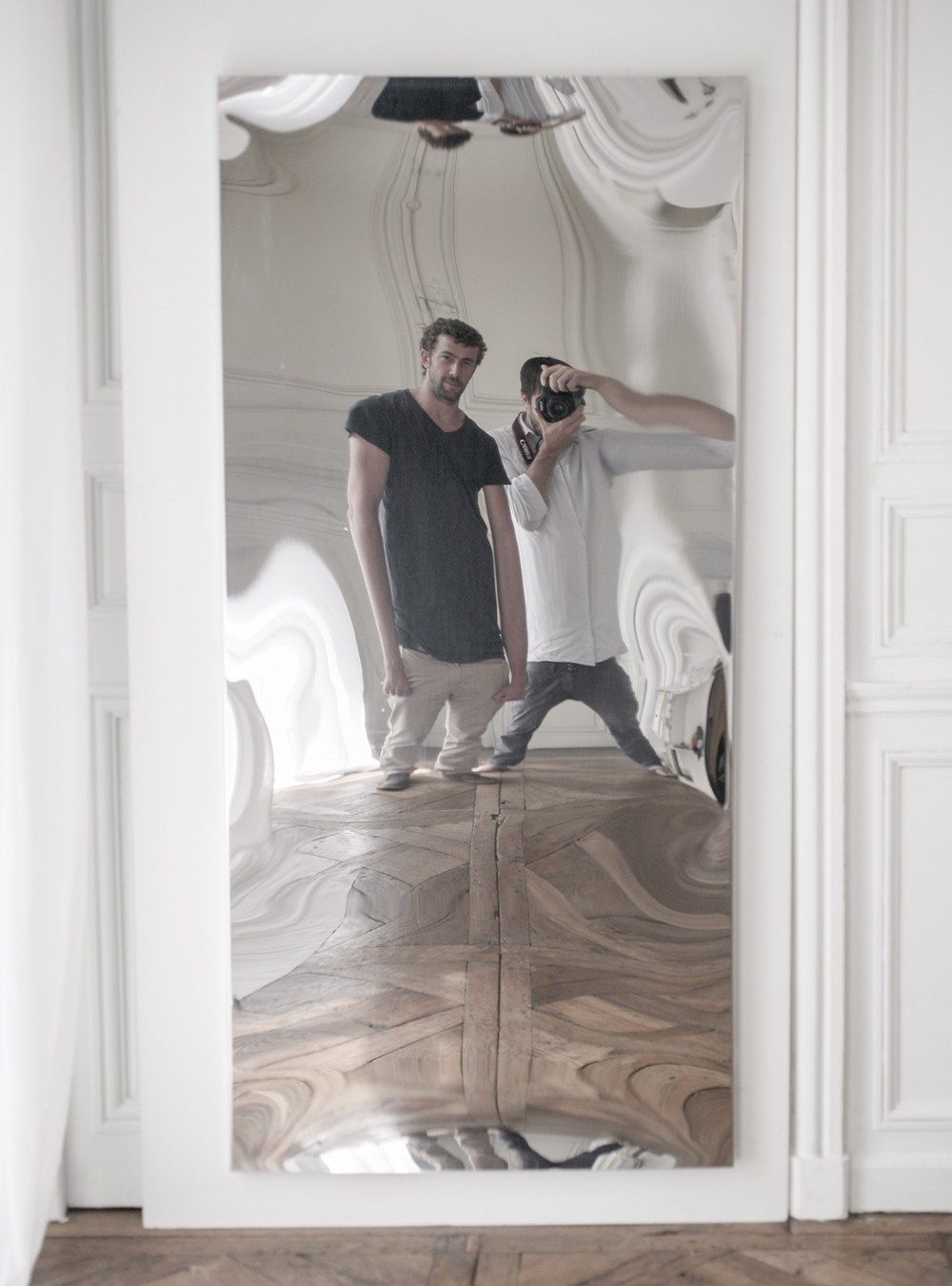 DISTORTING MIRROR | Rectangular mirror By VIDAME CREATION design Julien ...