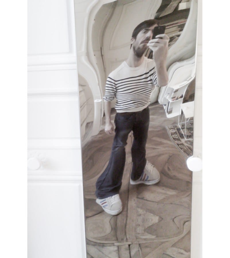 DISTORTING MIRROR 150x45 by VIDAME EDITIONS - Specchio - 6