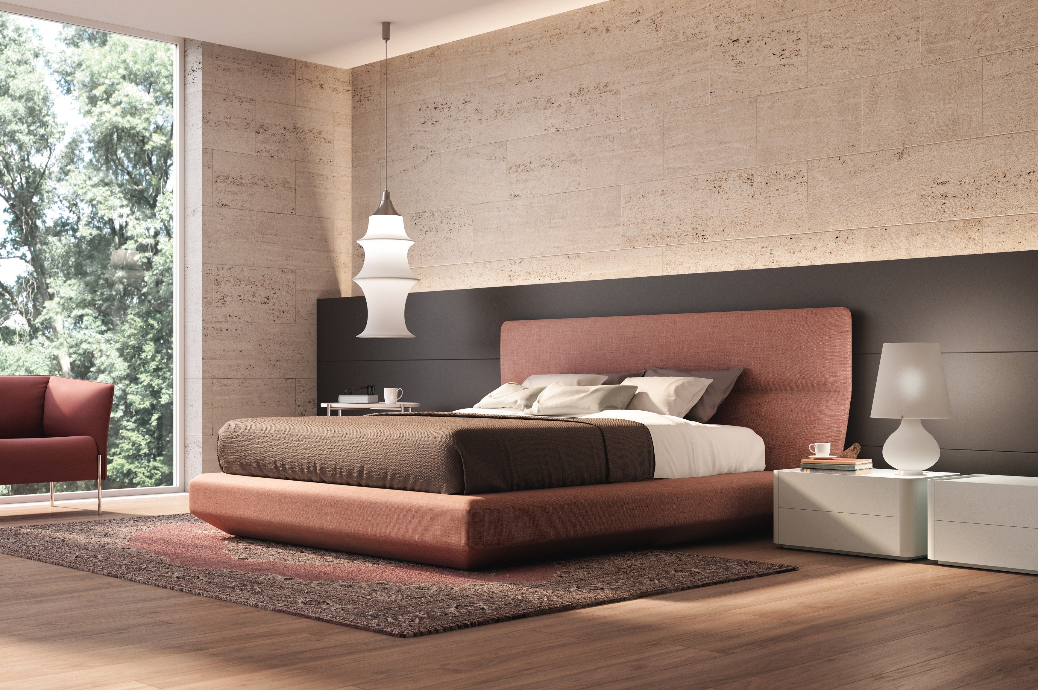 DOLLY Bedside table Dolly Collection By ESTEL GROUP design Stefano