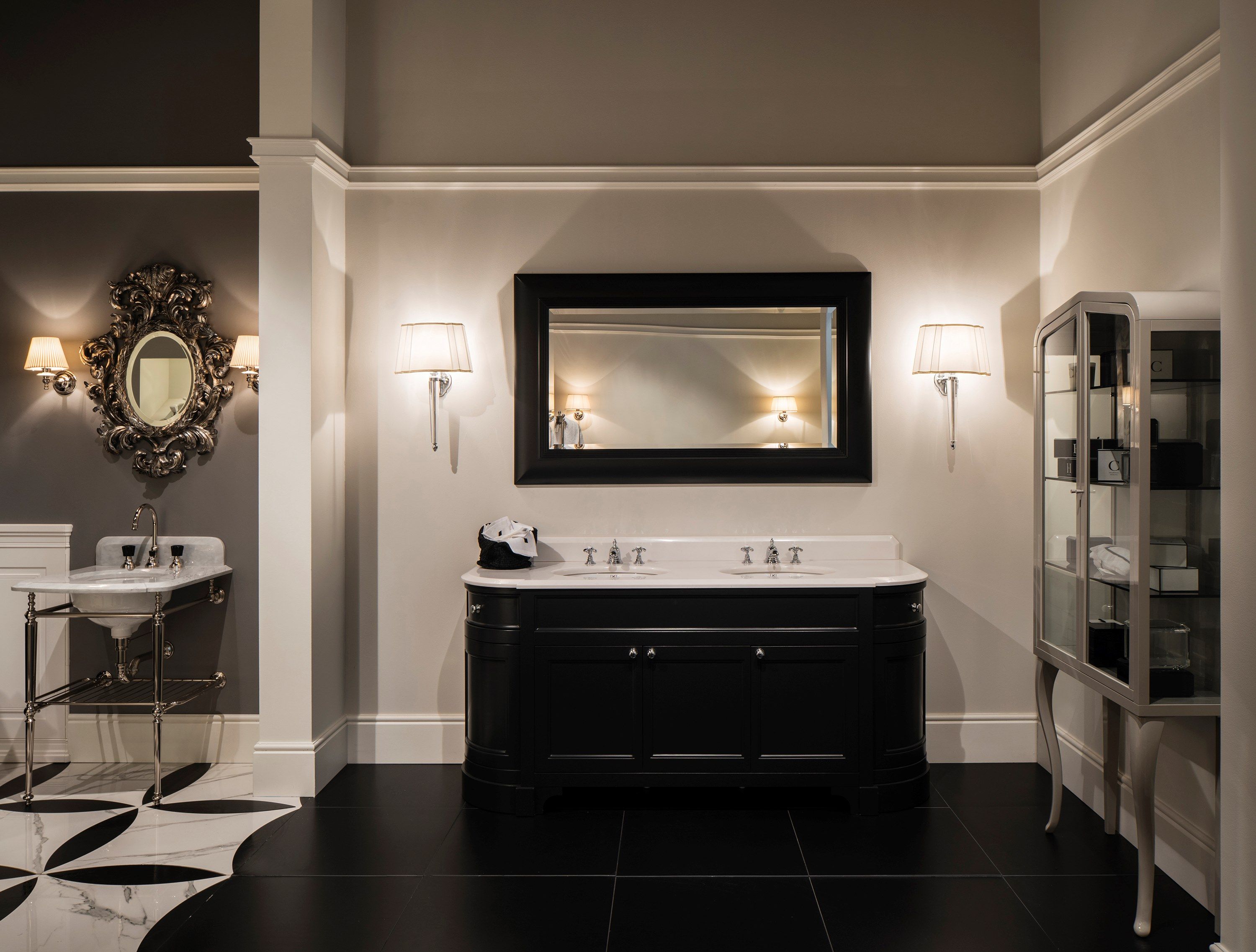 DOUBLE SEASON by Devon&Devon - Mobile lavabo doppio con ante - 2