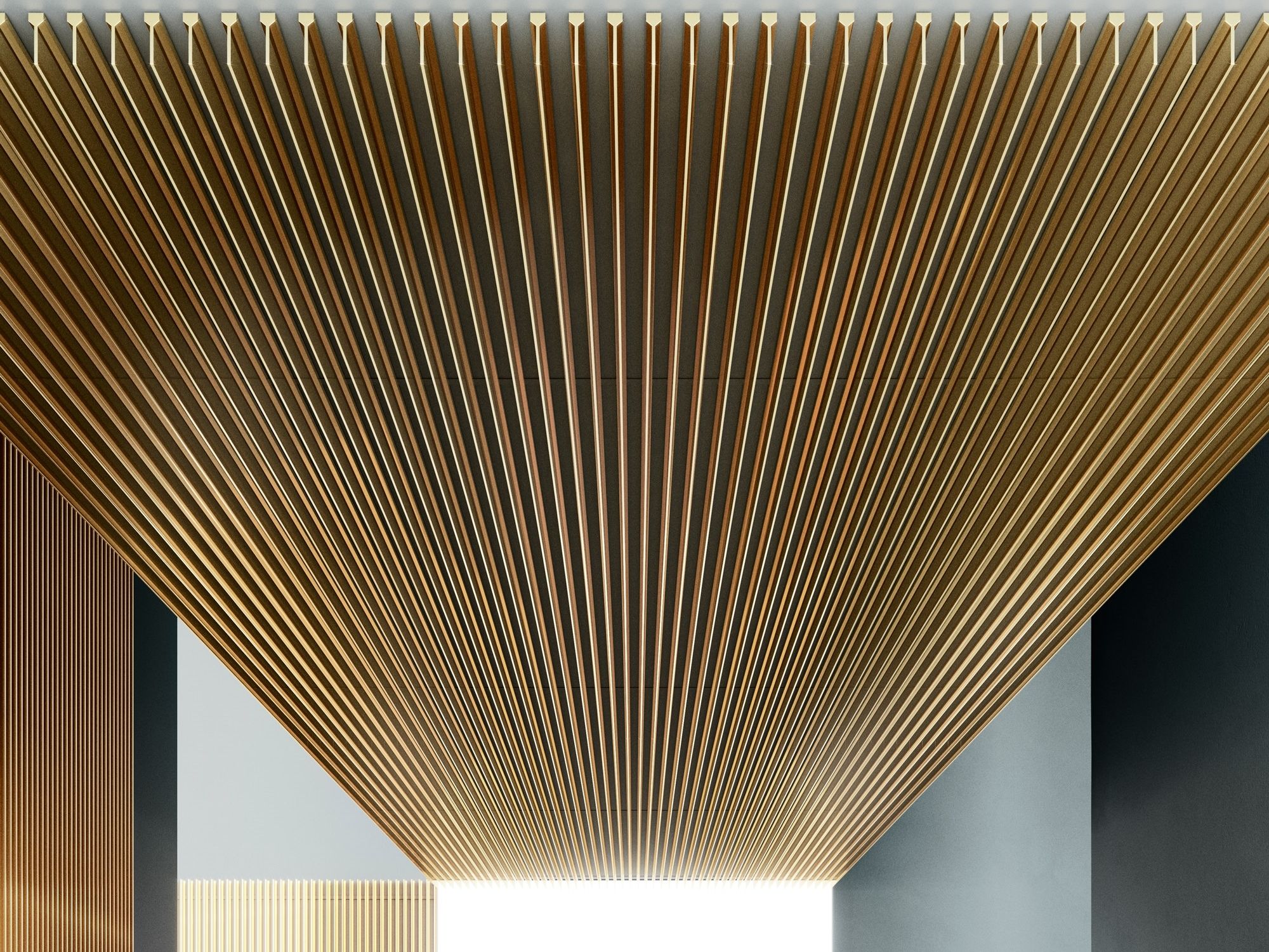 DRESSWALL STRIPES LN8/120 by Dresswall - Sistema modulare a doghe