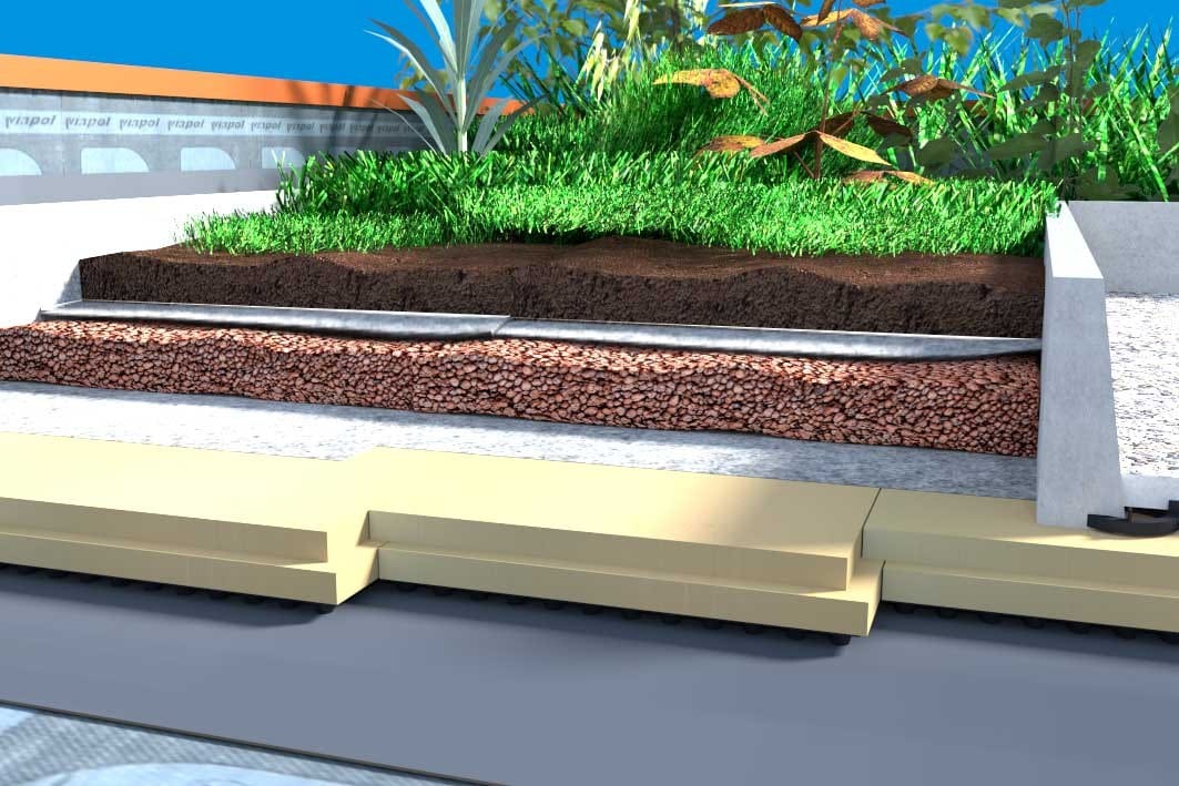 DS PIEDONE ROOF GARDEN by GHIROTTO - Sistema per tetto giardino - 3