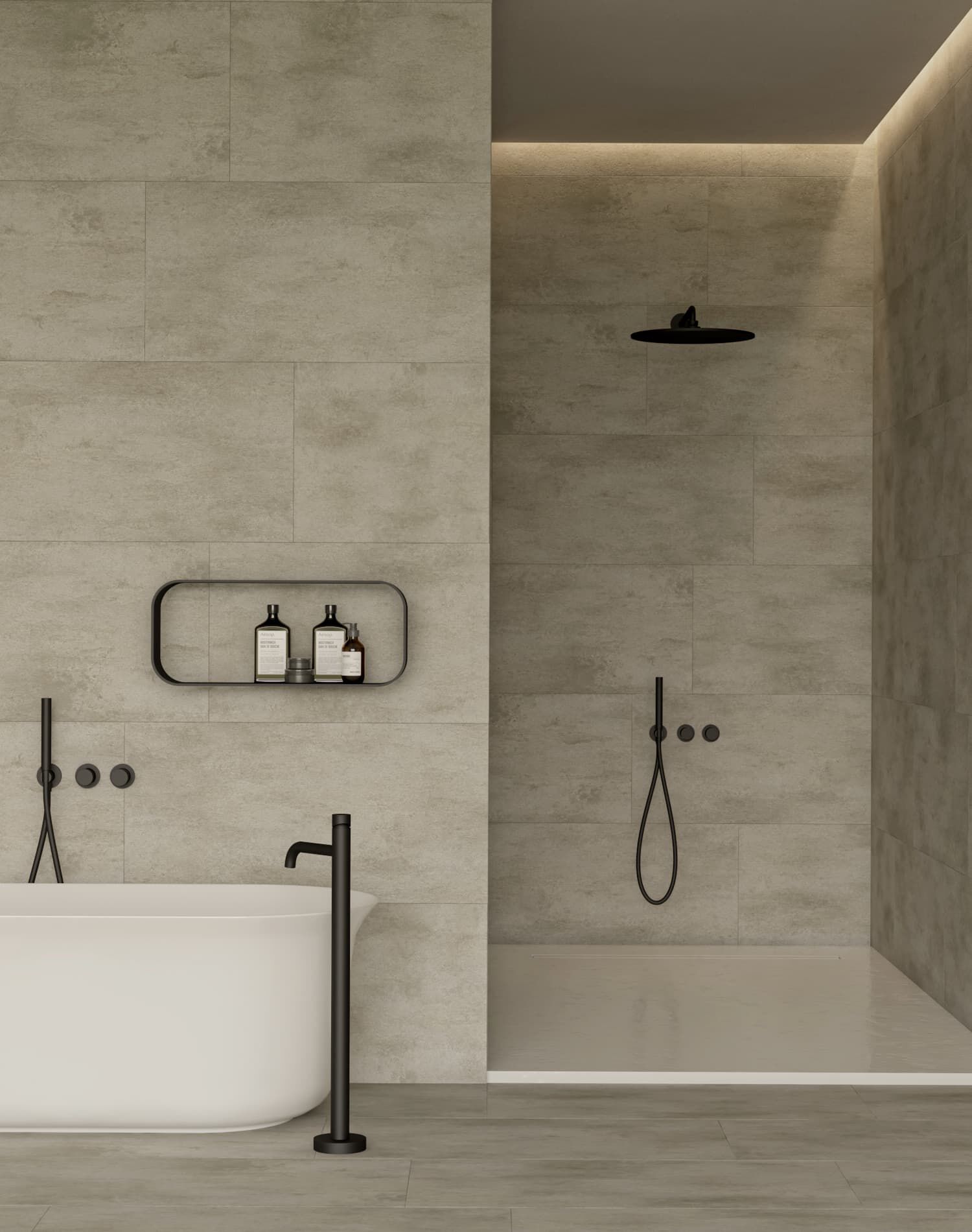 CLAP!WALL TILES by Déco - Piastrelle effetto pietra, marmo e cemento per pareti e pavimenti - 3