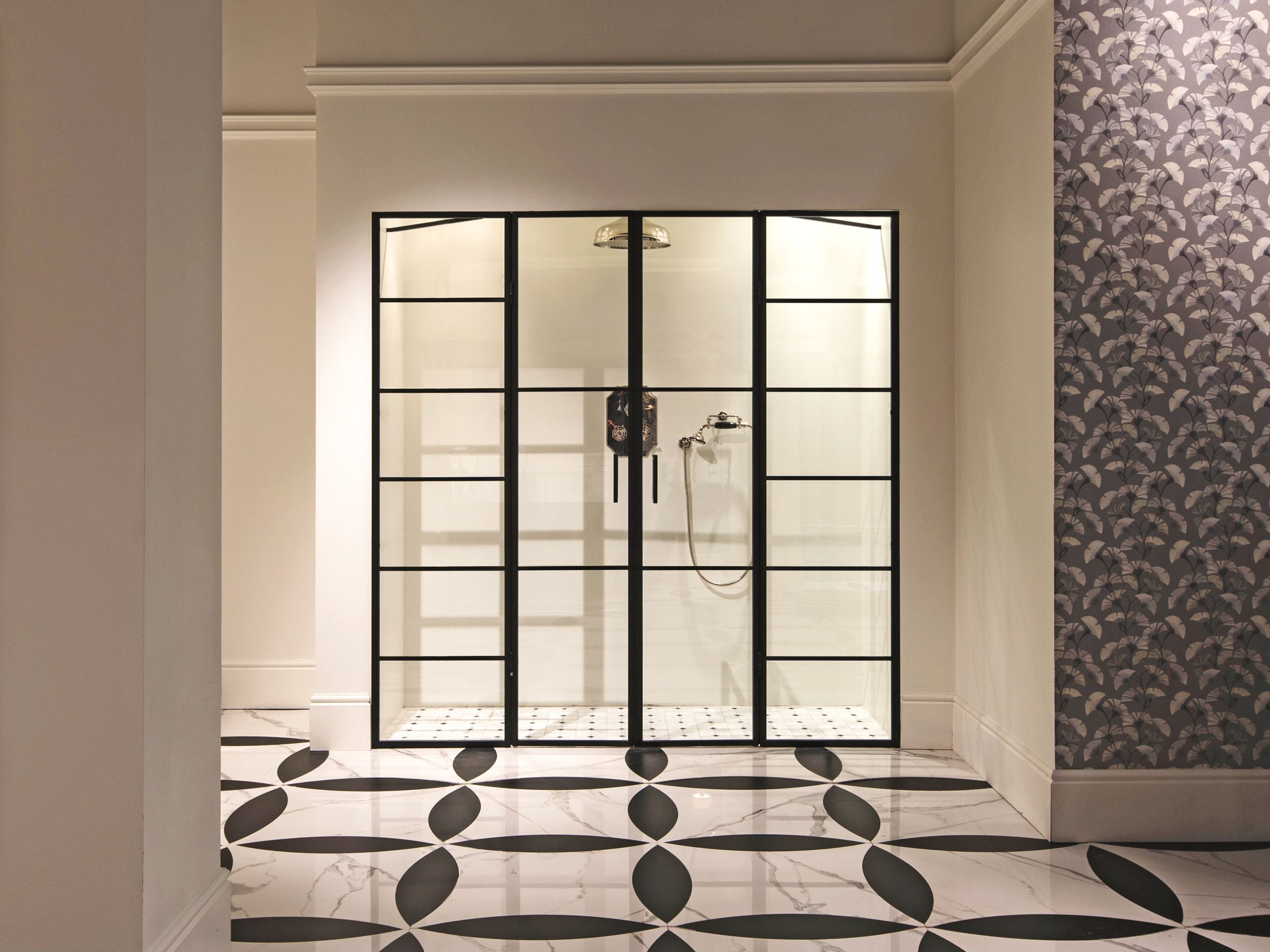 LOFT by Devon&Devon - Box doccia a nicchia in alluminio e vetro