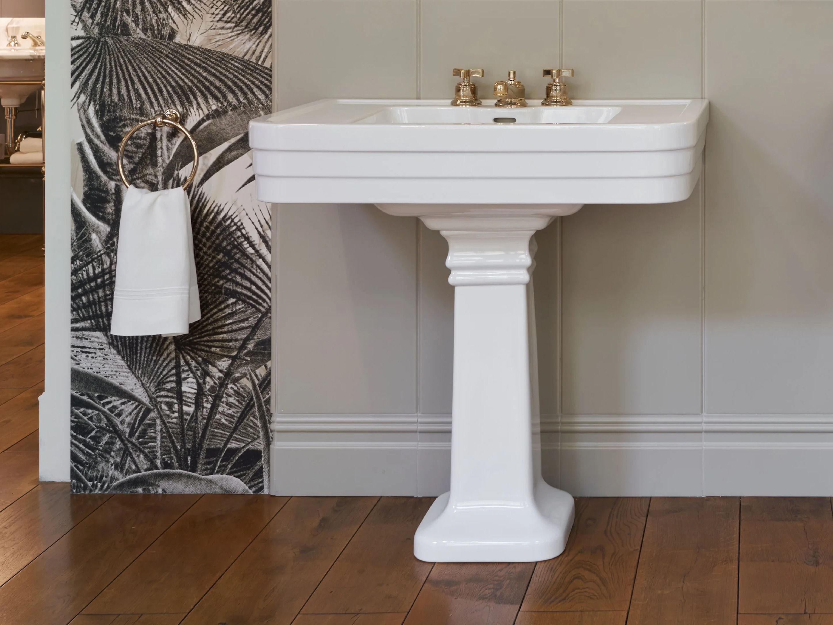 NOBEL by Devon&Devon - Lavabo rettangolare su colonna