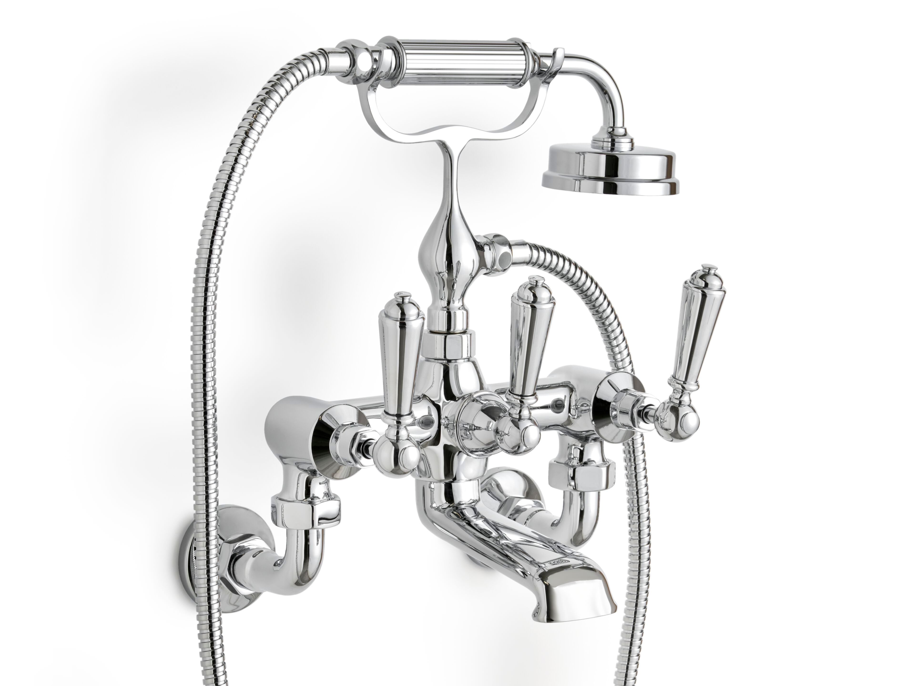 SIGNATURE by Devon&Devon - Rubinetto per vasca a muro a 2 fori con doccetta