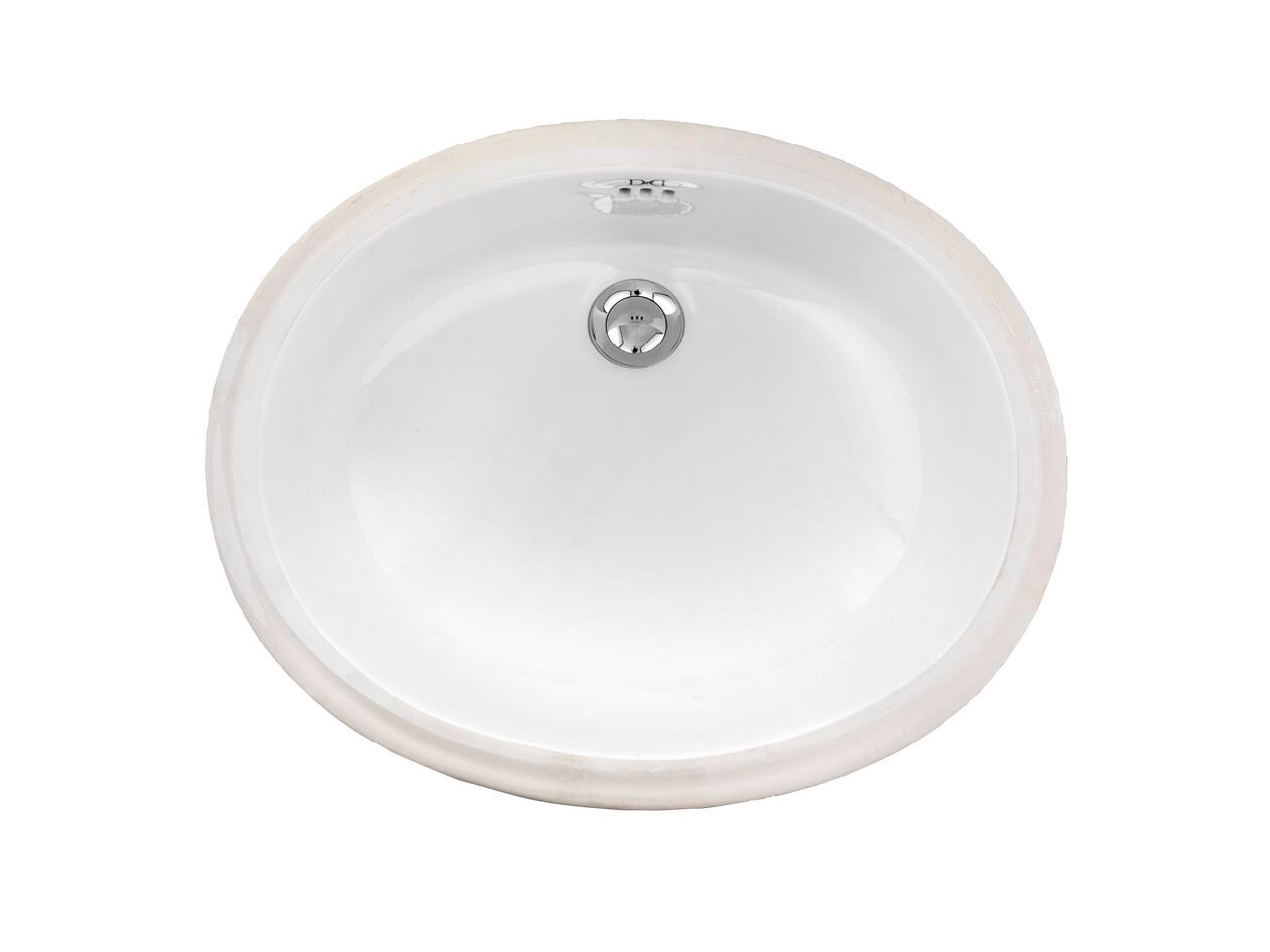 WHITE 50 - 2RALS50 by Devon&Devon - Lavabo da incasso sottopiano ovale