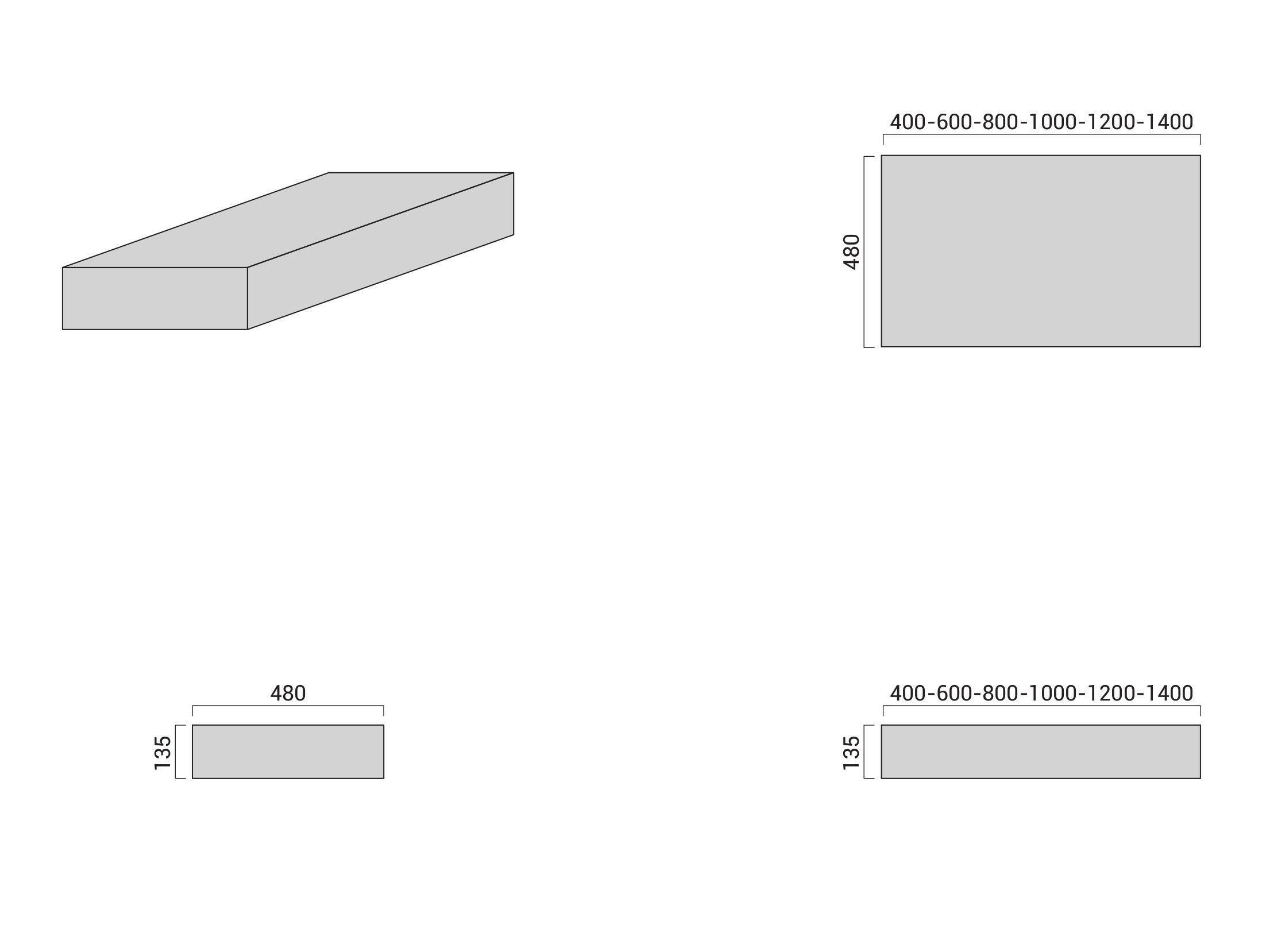 Dimensions RIGHELLO