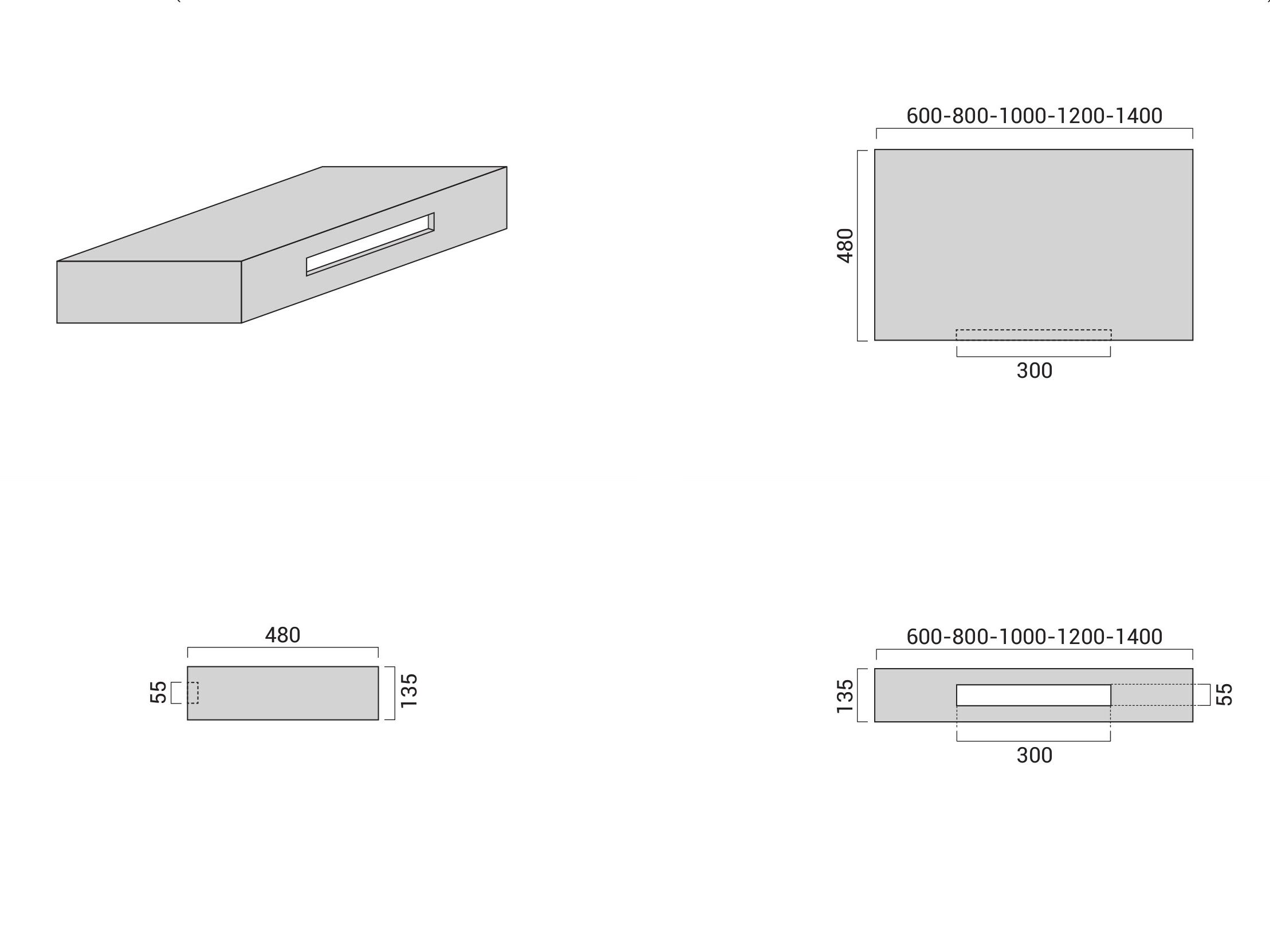 Dimensions RIGHELLO