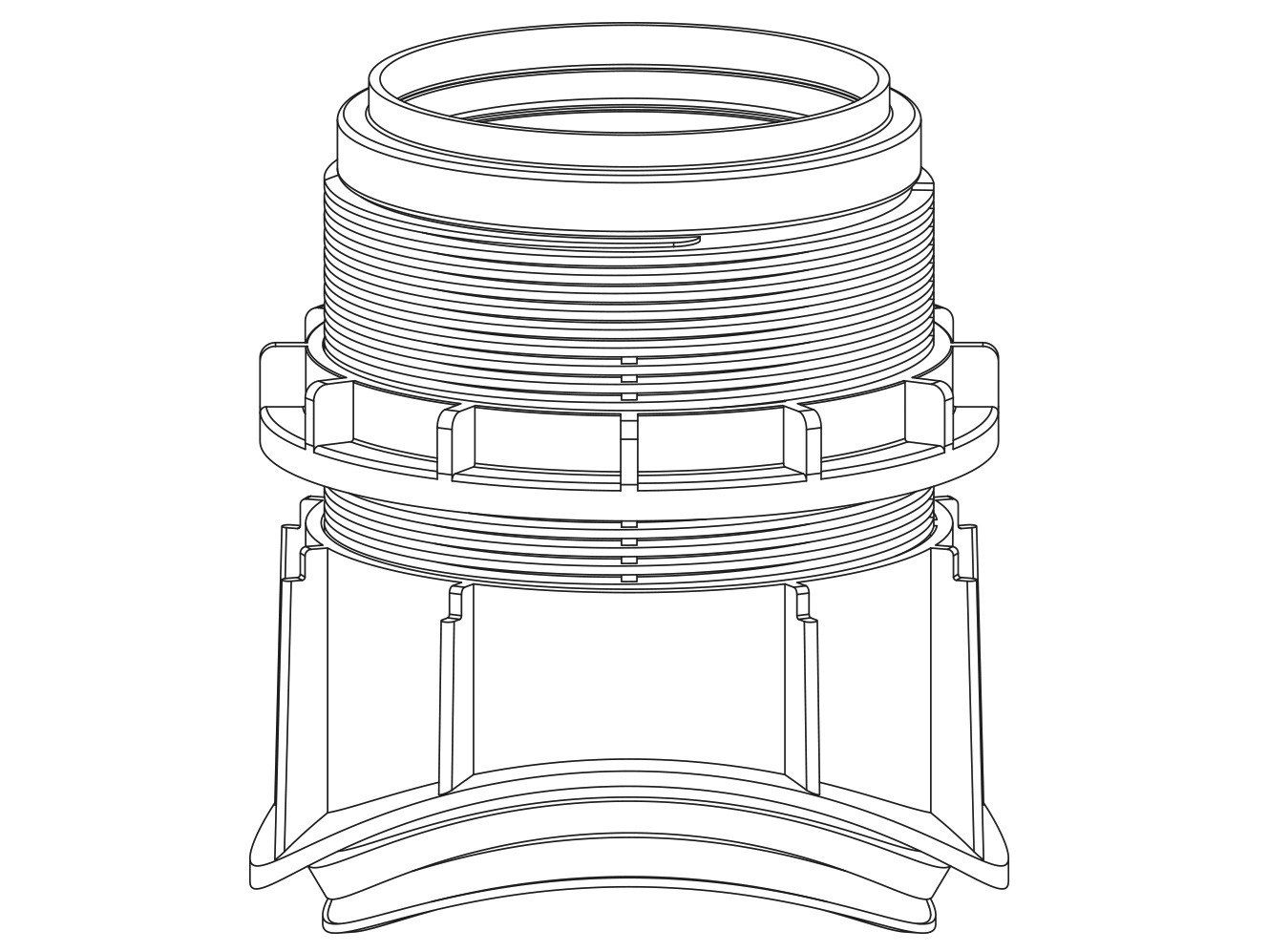 EASY CLIP LINK by Redi - Connessioni universali per fognatura