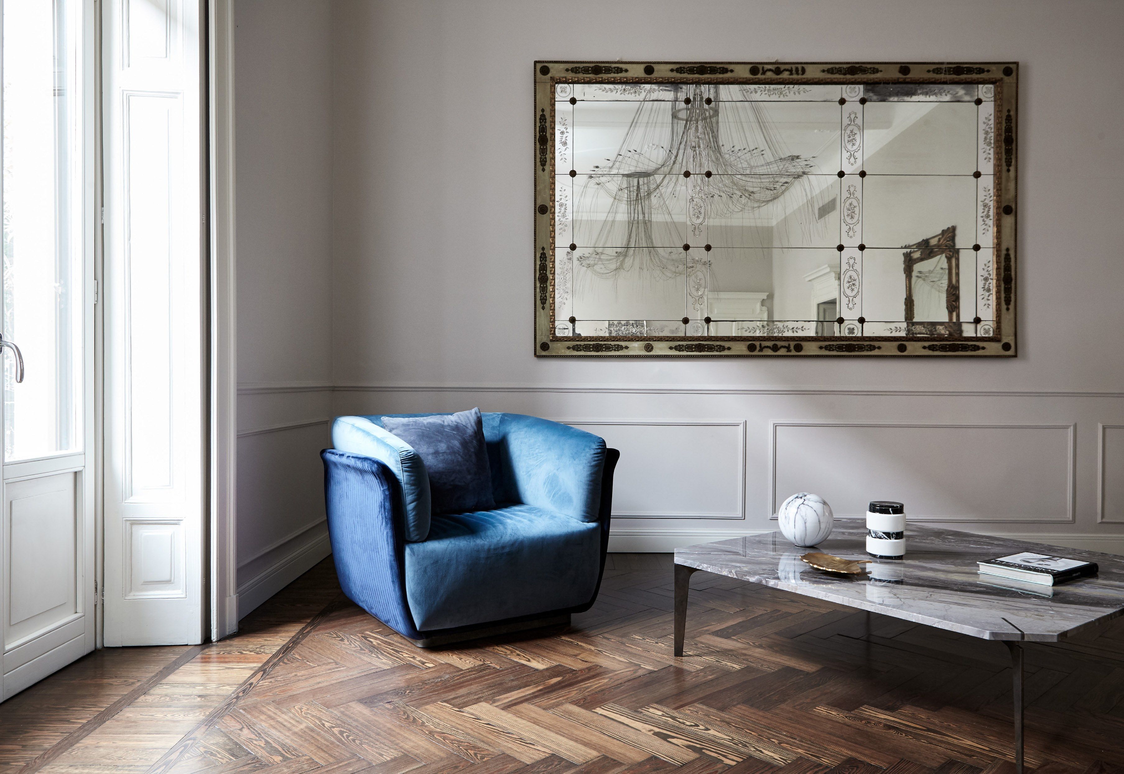 ECLECTIC Q by Capital Collection - Tavolino basso quadrato in marmo - 6
