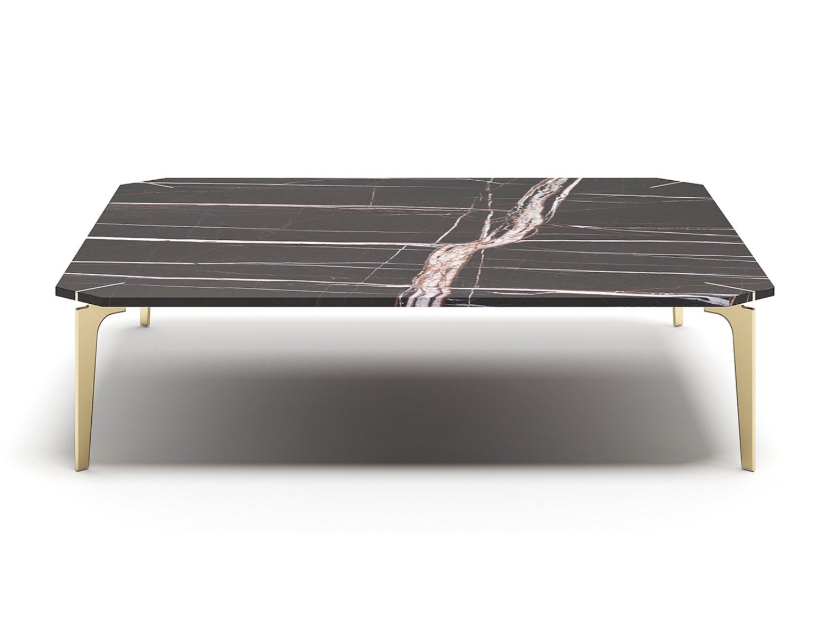 ECLECTIC Q by Capital Collection - Tavolino basso quadrato in marmo - 2