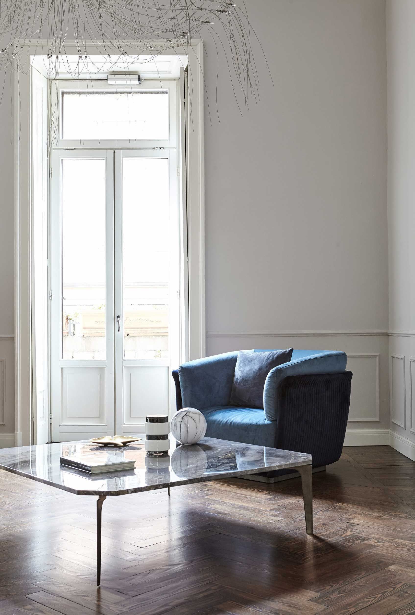 ECLECTIC Q by Capital Collection - Tavolino basso quadrato in marmo - 7