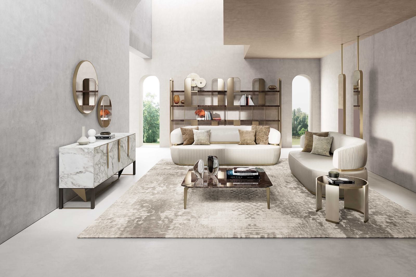 ECLECTIC Q by Capital Collection - Tavolino basso quadrato in acciaio e legno - 3