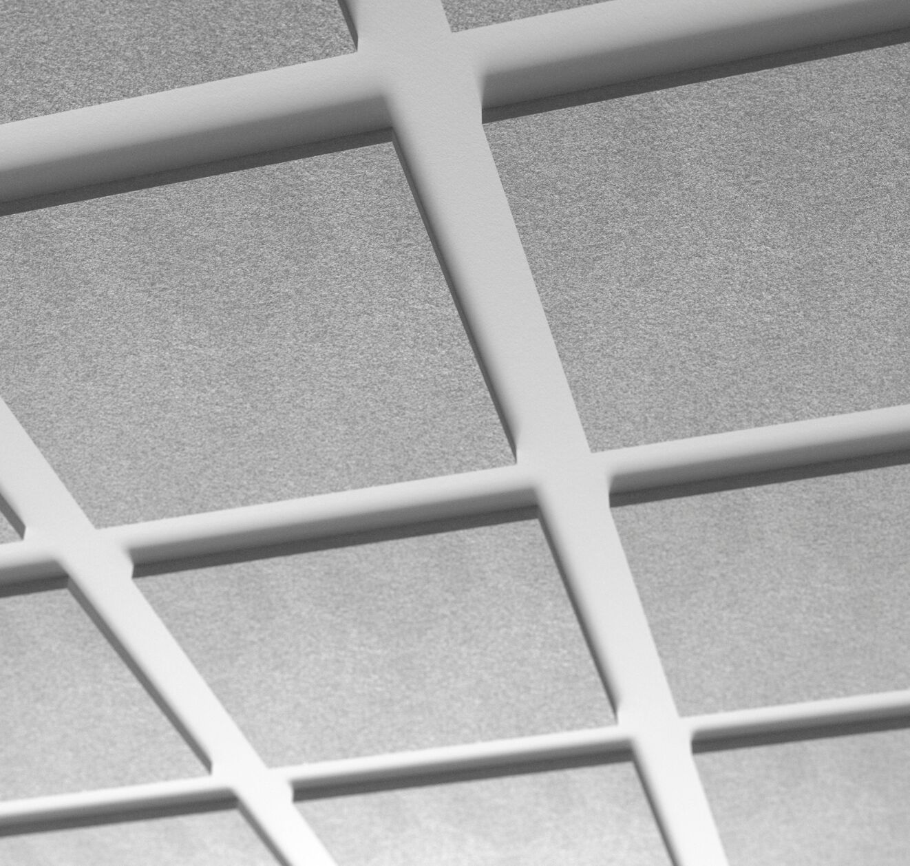 SQUARE by ECOcero - Pannelli per controsoffitto acustico in fibra di poliestere - 2