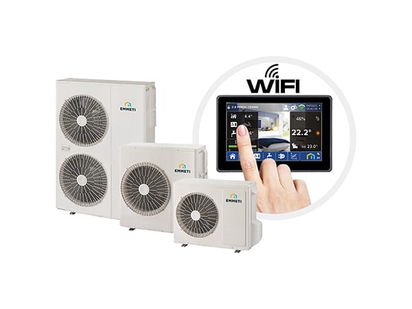 MIRAI-SMI + FEBOS 4.0 by EMMETI - Pompa di calore monoblocco aria/acqua con sistema evoluto di controllo - 2
