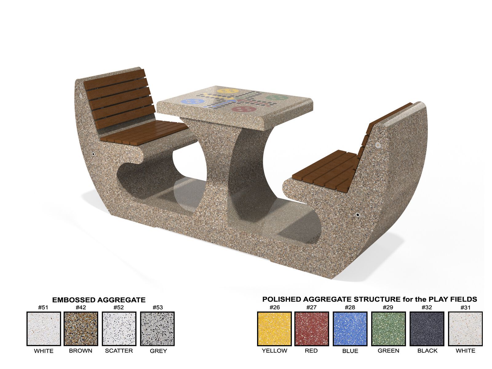 283 by ENCHO ENCHEV - ETE - Tavolo da gioco in calcestruzzo - 3