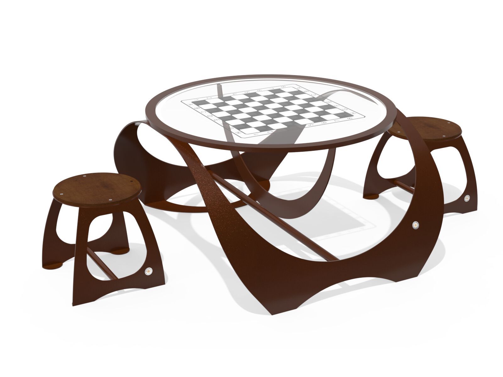 385 by ENCHO ENCHEV - ETE - Tavolo per spazi pubblici in acciaio - 3