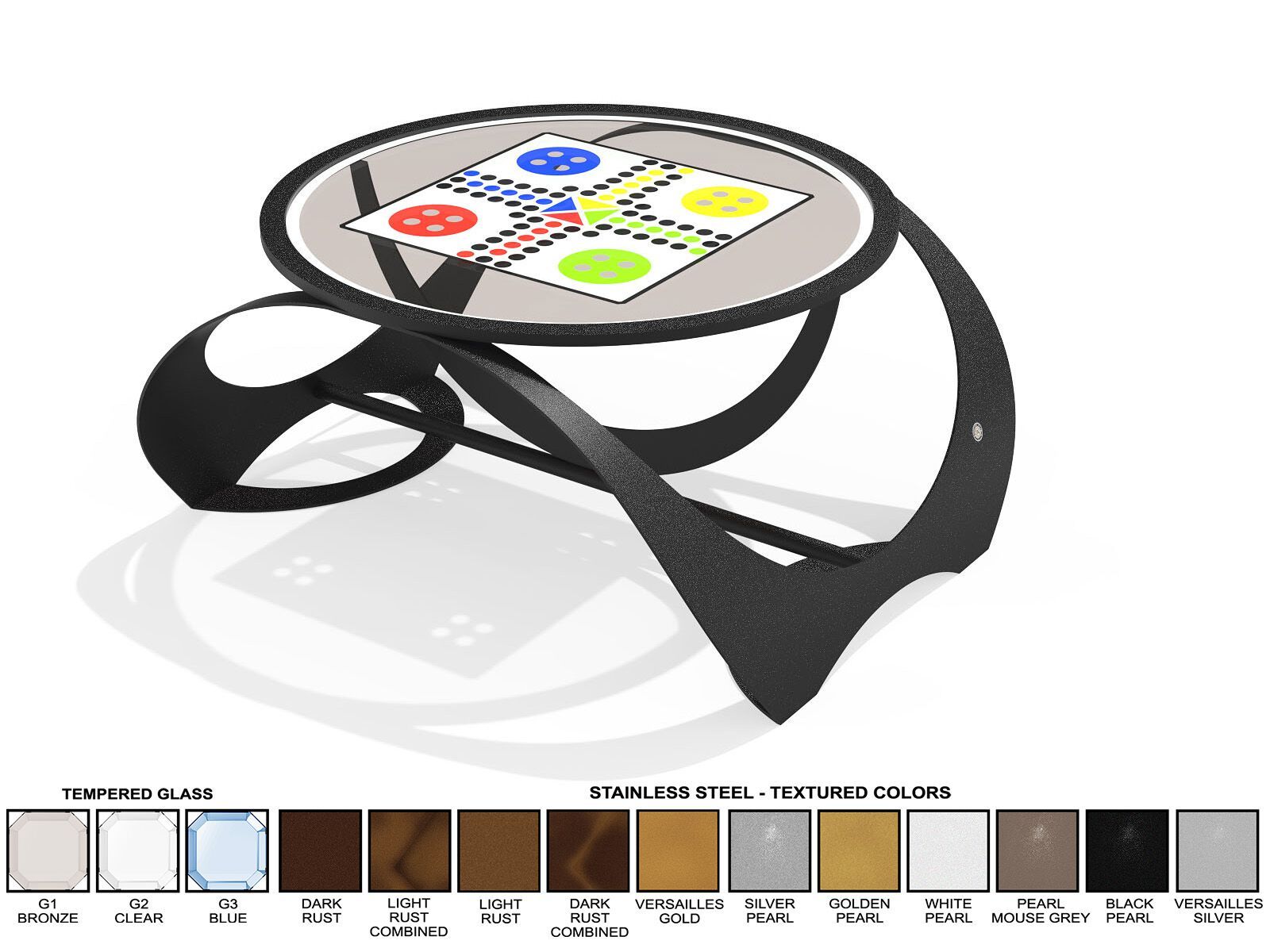 385 by ENCHO ENCHEV - ETE - Tavolo per spazi pubblici in acciaio - 4