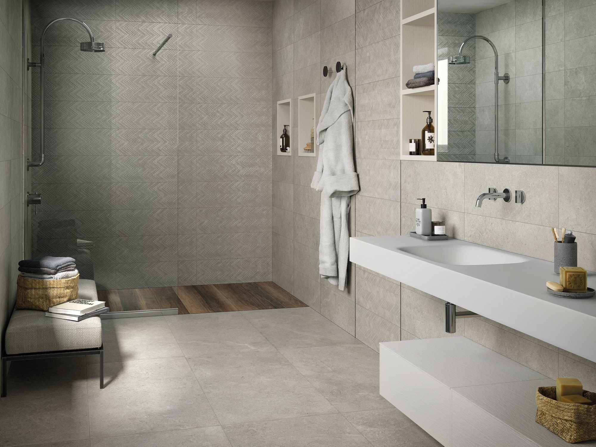 EPIKA by Supergres - Pavimento/rivestimento in gres porcellanato - 9