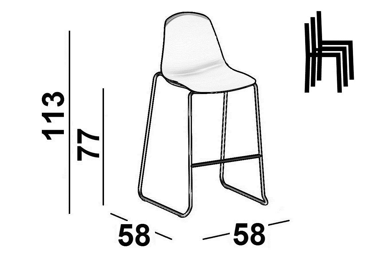Dimensions EPOCA | Stool