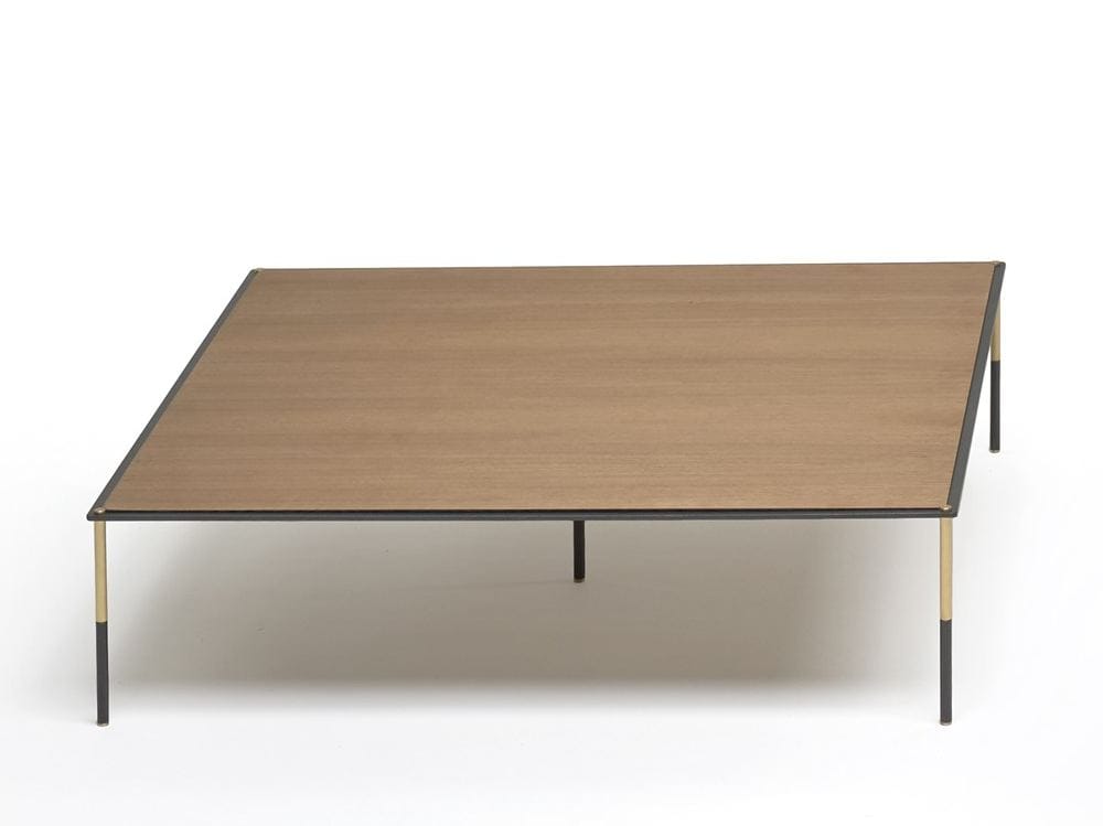 ERA TABLE Square coffee table Era Collection By Living Divani design