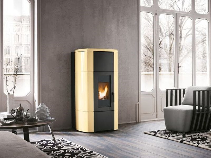 ERMIONE IDRO by PALAZZETTI - Stufa a pellet in ceramica classe A++ - 2