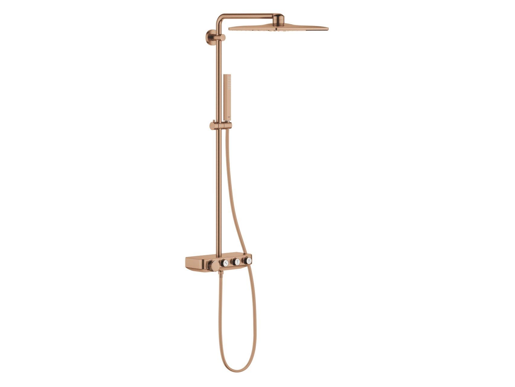 EUPHORIA SMARTCONTROL SYSTEM 310 CUBE by Grohe - Colonna doccia a parete termostatica - 5