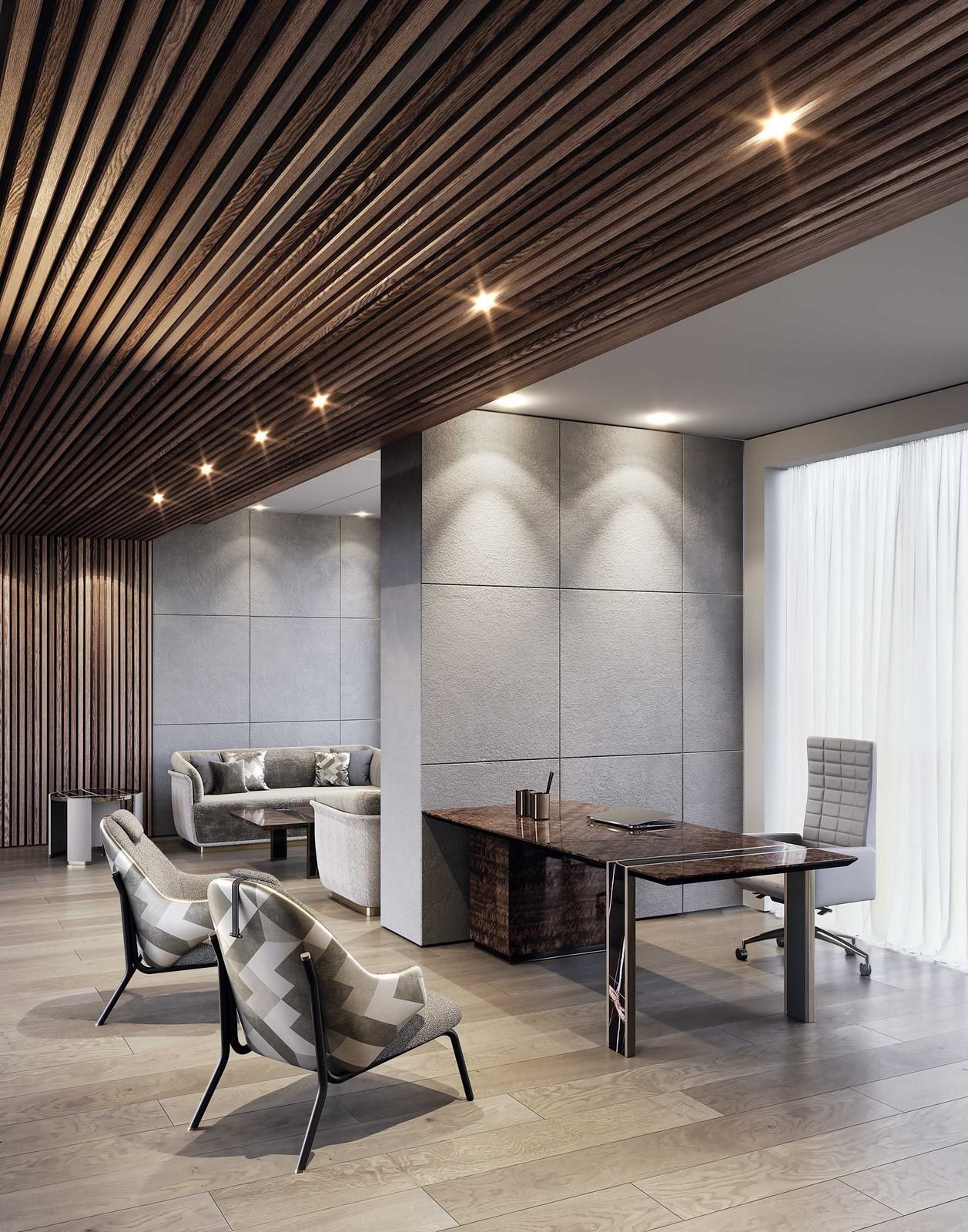 EXPLORER XL by Capital Collection - Poltrona ufficio direzionale reclinabile in tessuto con braccioli - 4