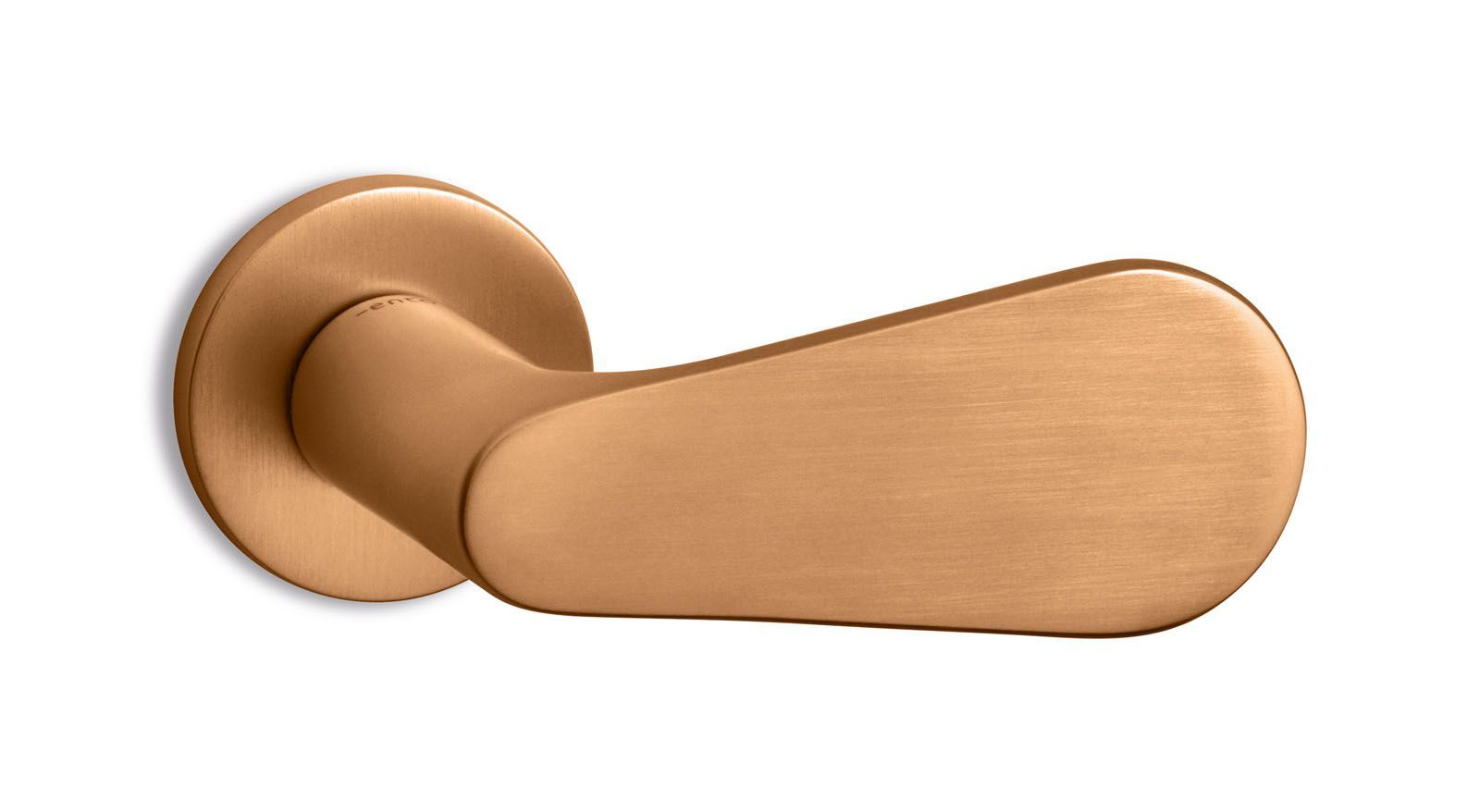 DRIVER by Ento - Maniglia in ottone su rosetta - 6