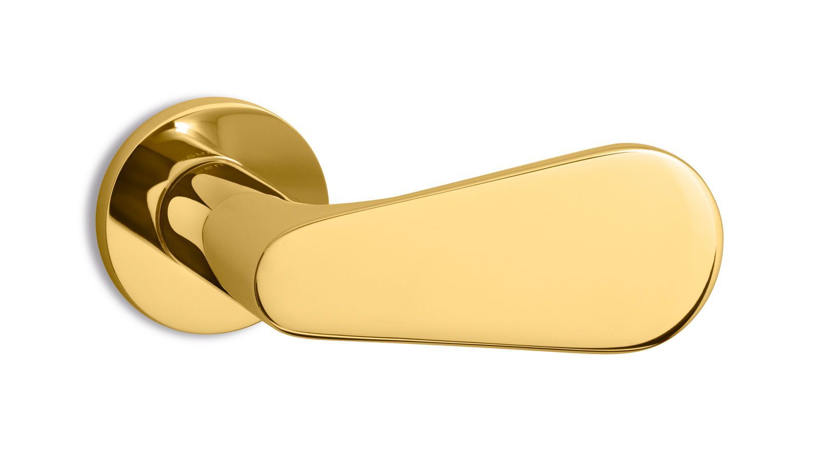 DRIVER by Ento - Maniglia in ottone su rosetta - 2