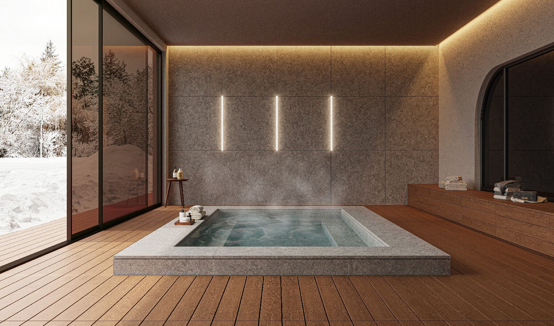 EXADECK CAOBA by Exagres - Decking in gres porcellanato - 3