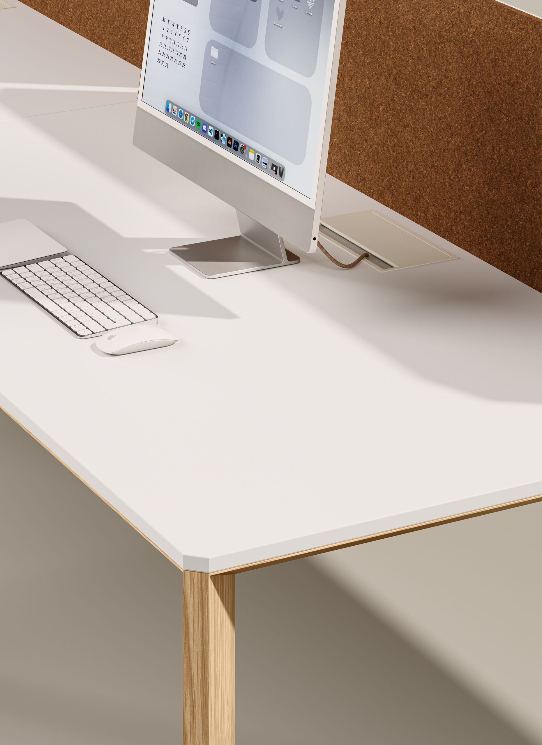 ALIS  by FANTONI - Scrivania rettangolare in laminato - 2