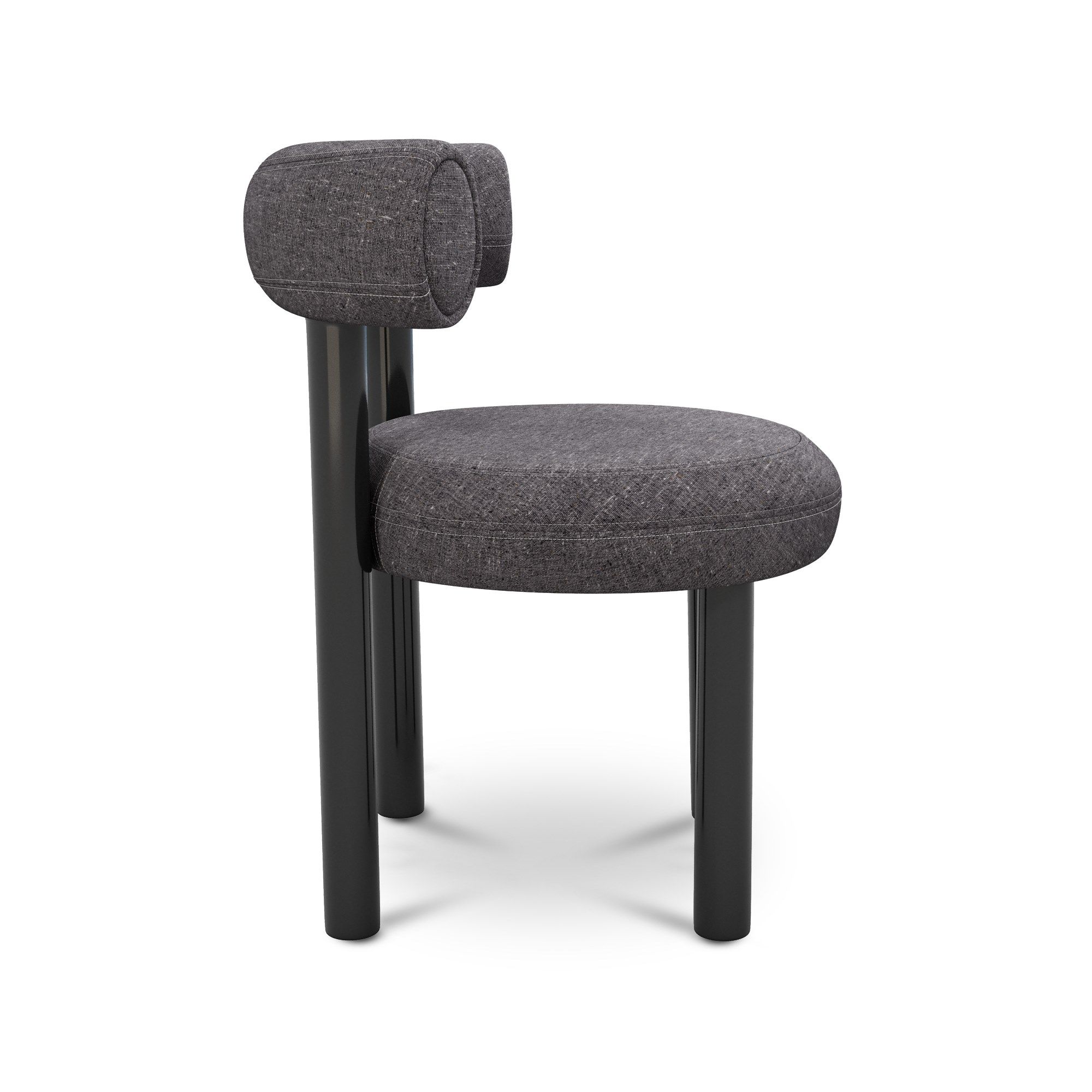 FAT Upholstered wool chair By Tom Dixon design Tom Dixon