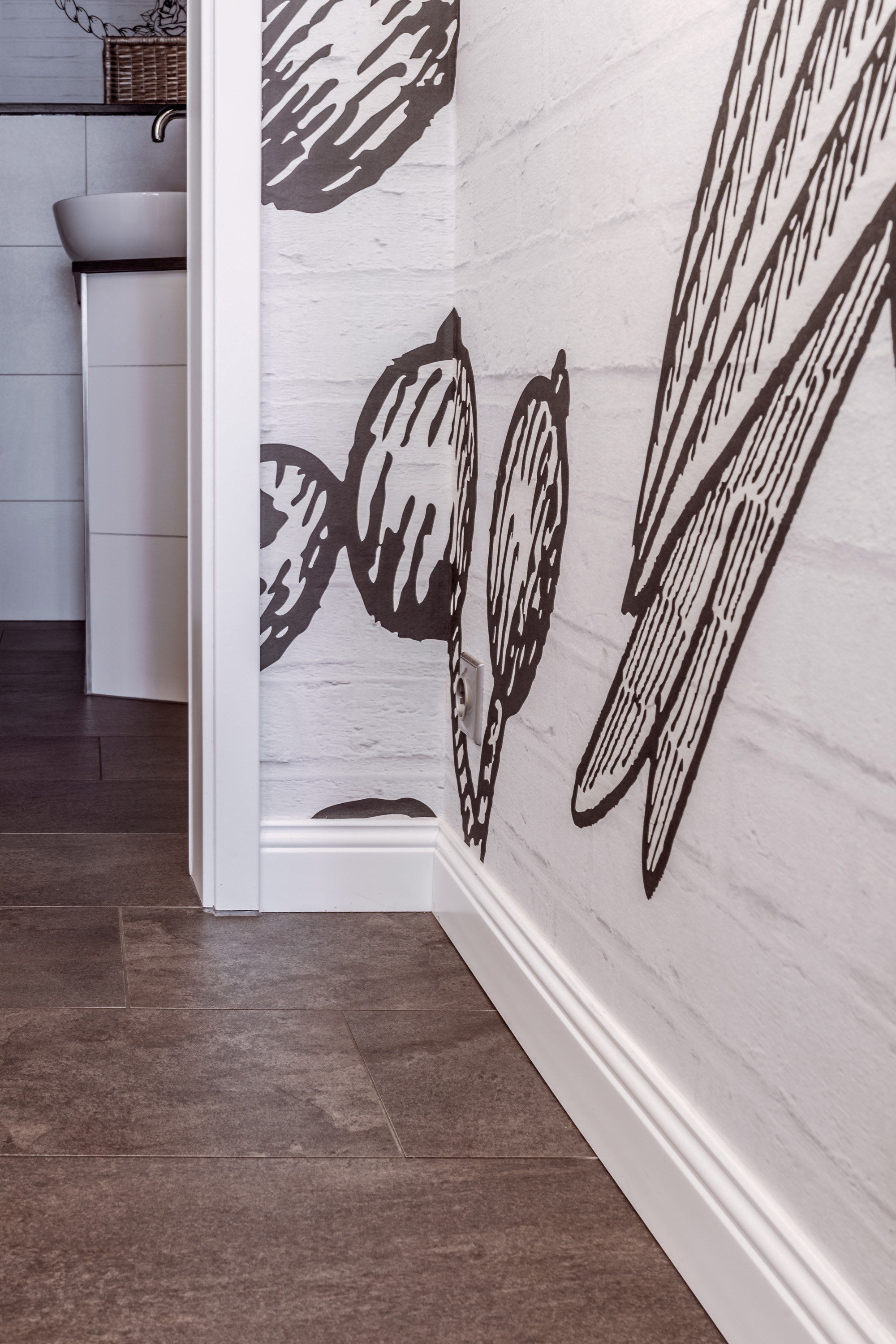 FB1 WALLSTYL® by NOËL & MARQUET - Battiscopa in polistirene - 2