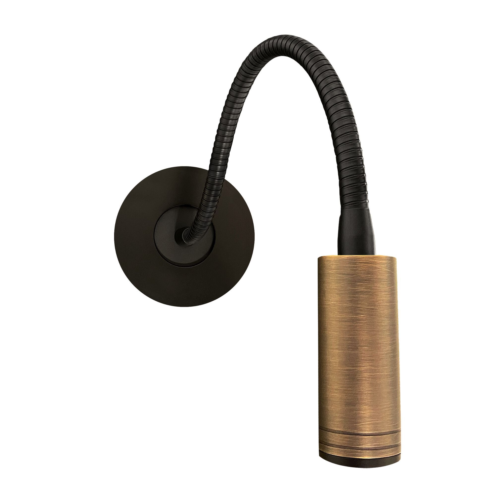 ROUND by FEDE - Lampada da lettura a LED orientabile in ottone - 8