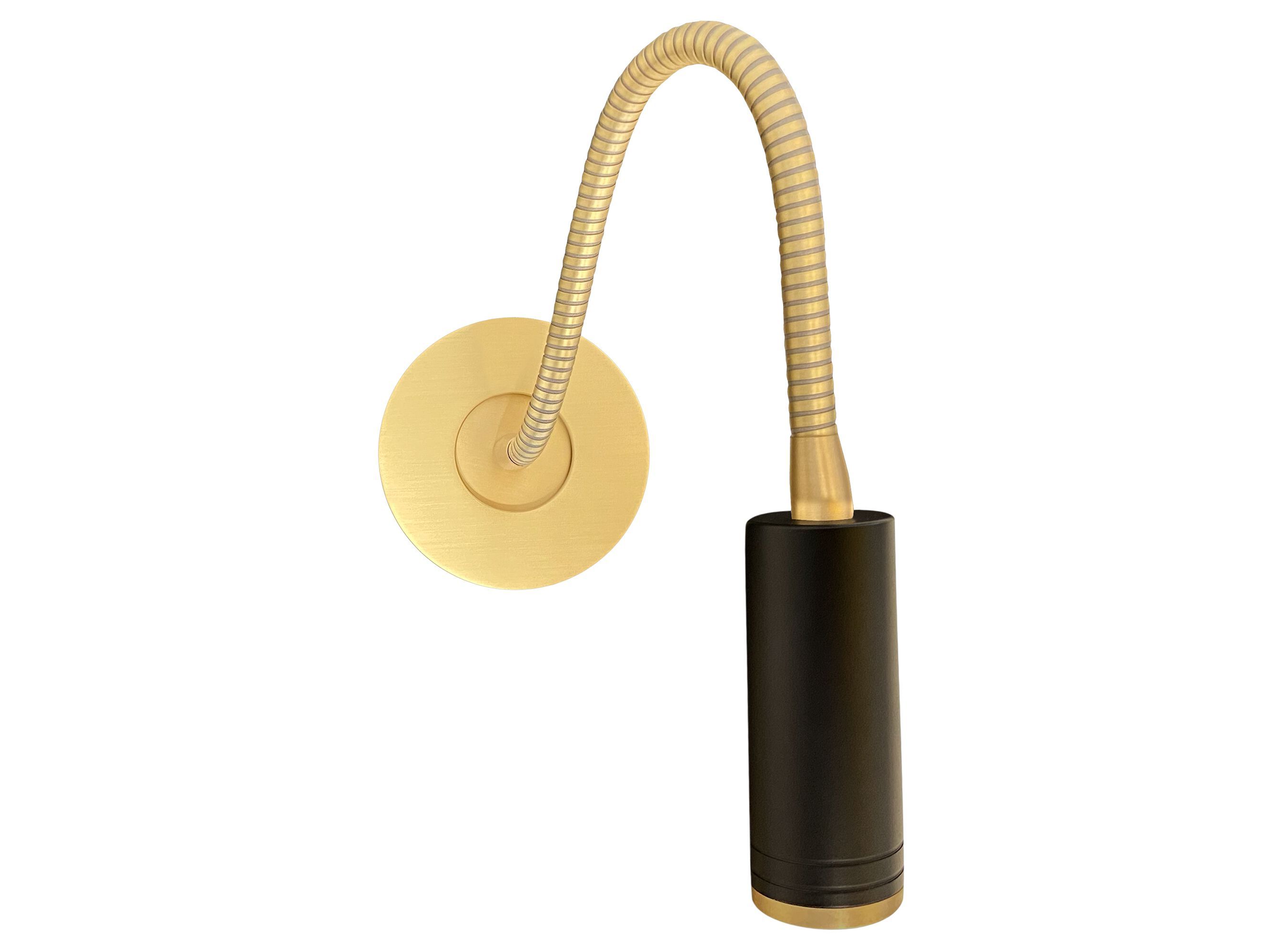 ROUND by FEDE - Lampada da lettura a LED orientabile in ottone